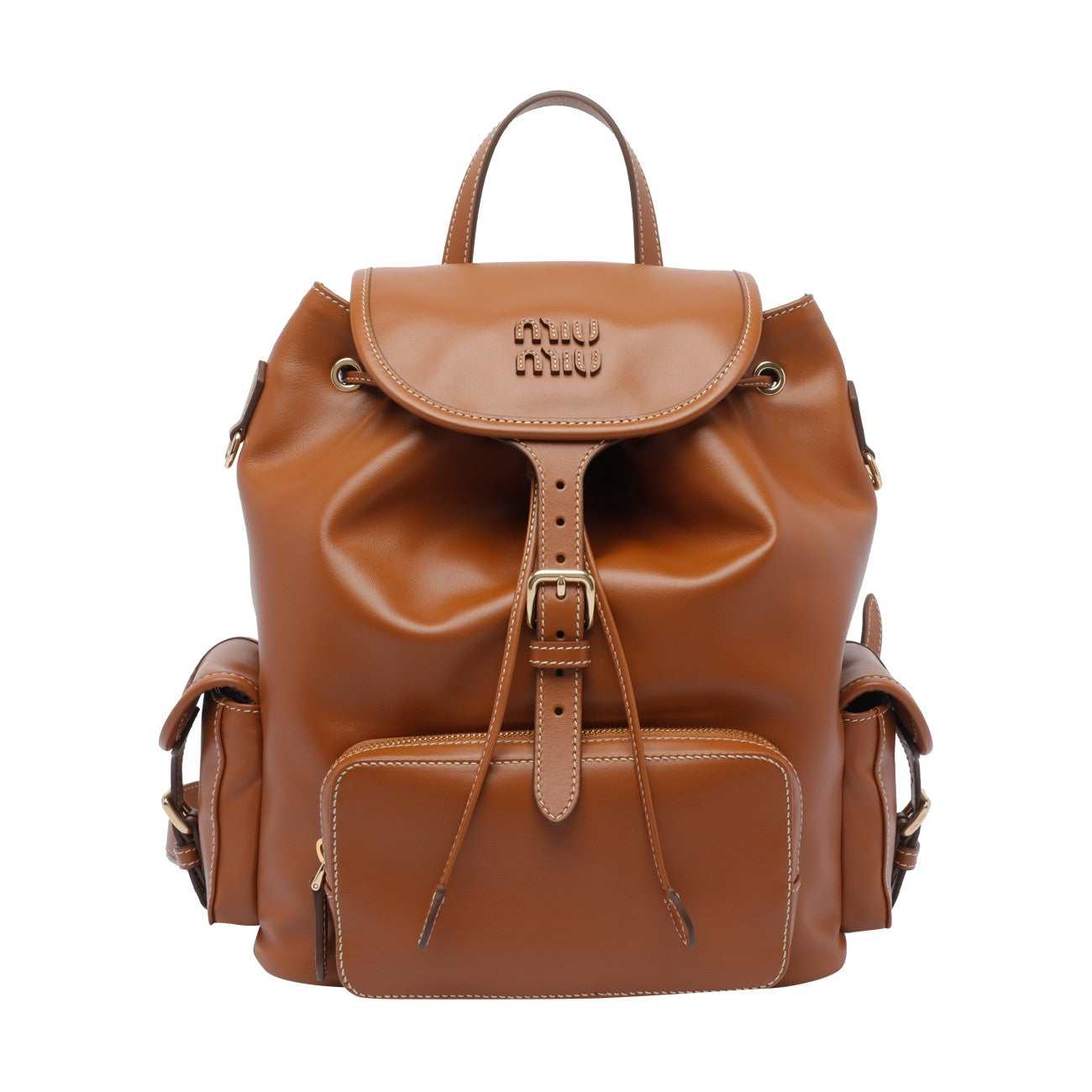 Miu Miu Women Miu Miu Leather Backpack MIU MIU