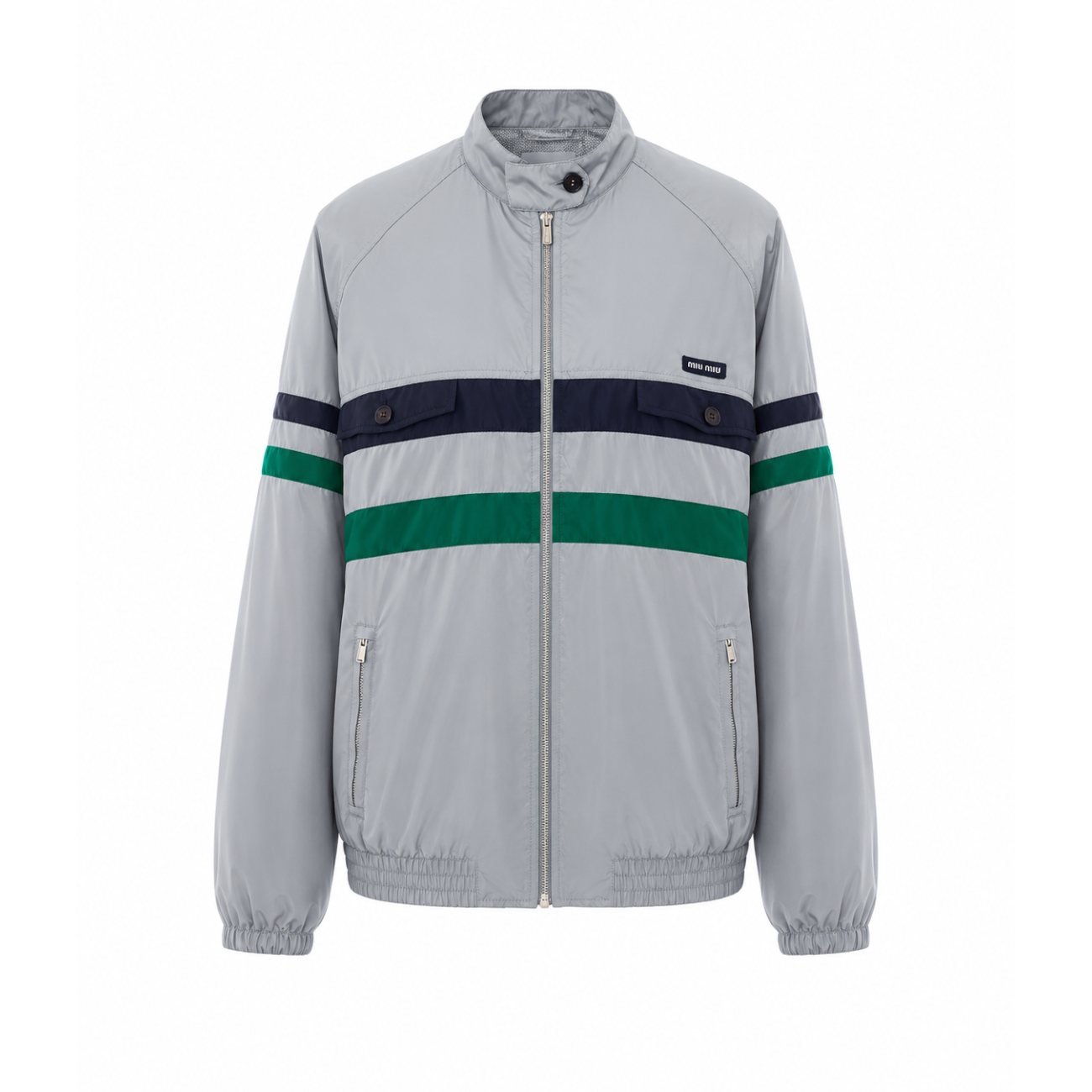 Miu Miu Women Miu Miu Logo Blouson MIU MIU
