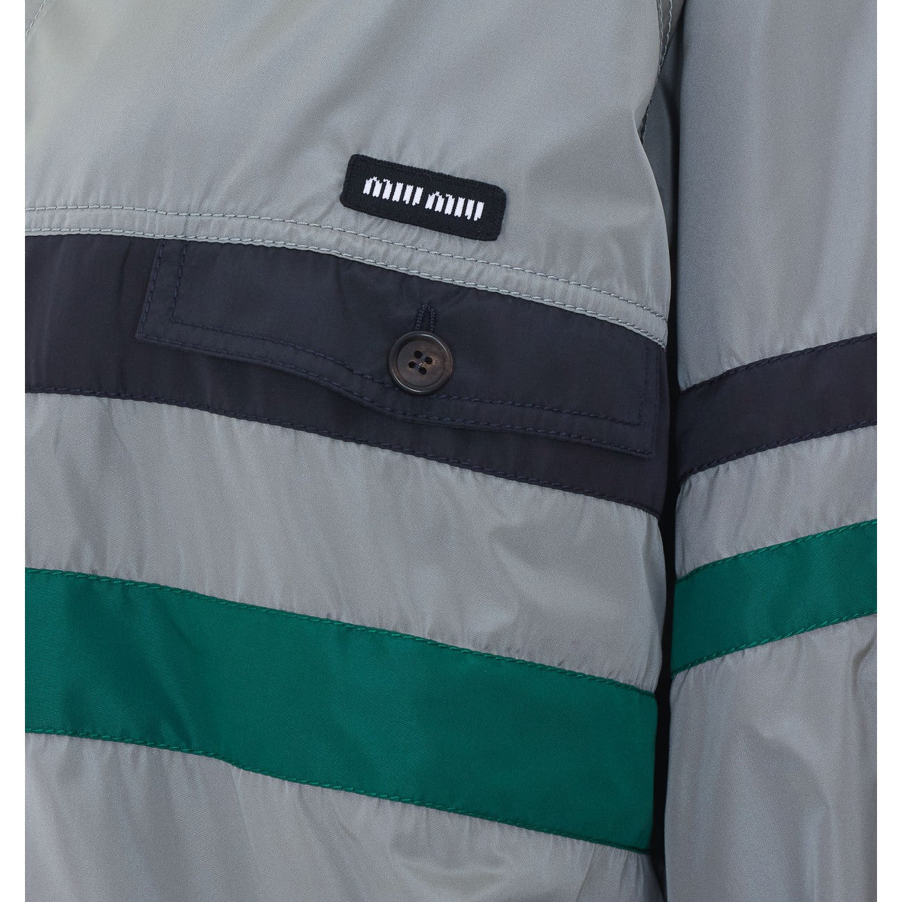 Miu Miu Women Miu Miu Logo Blouson MIU MIU