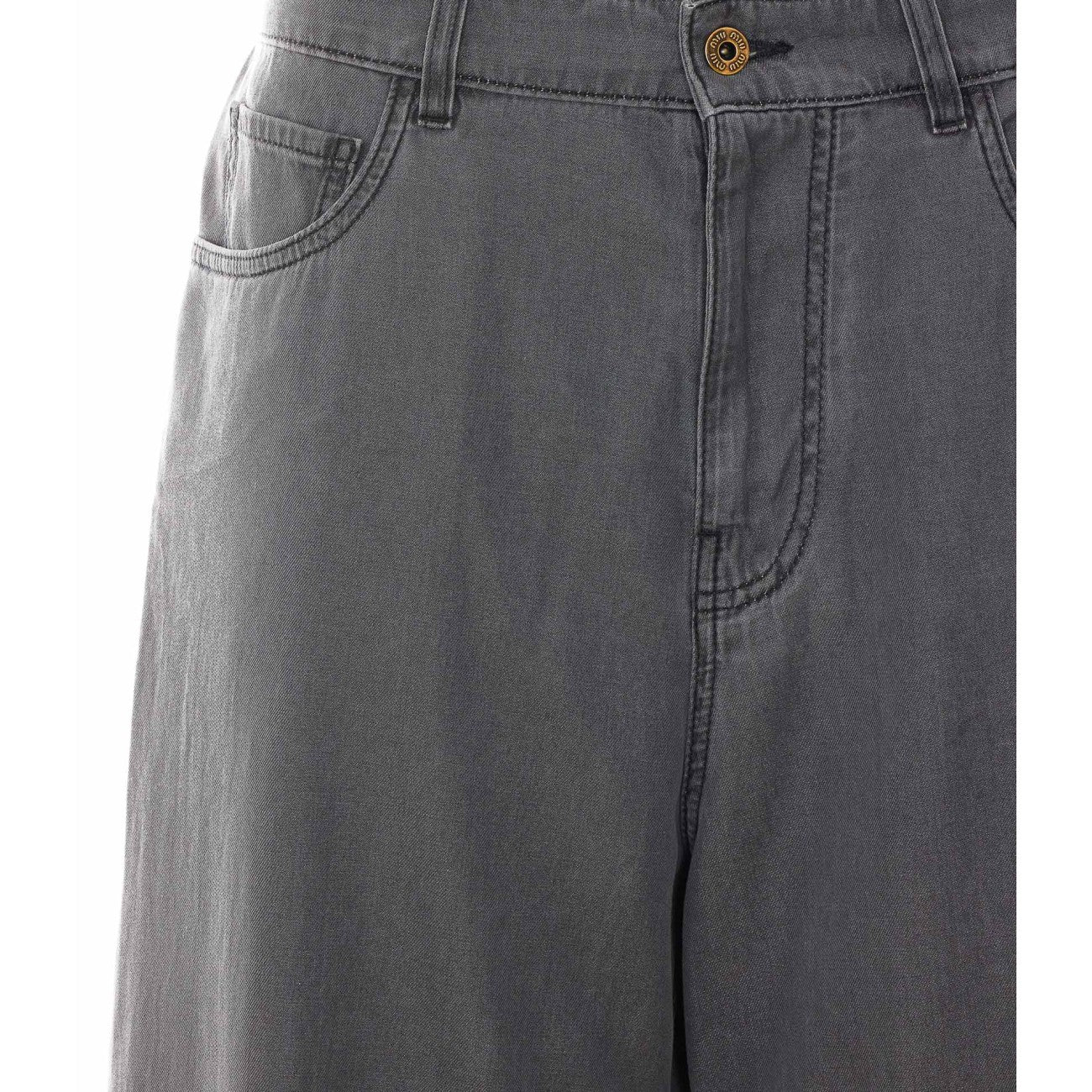Miu Miu Women Miu Miu Logo Jeans MIU MIU
