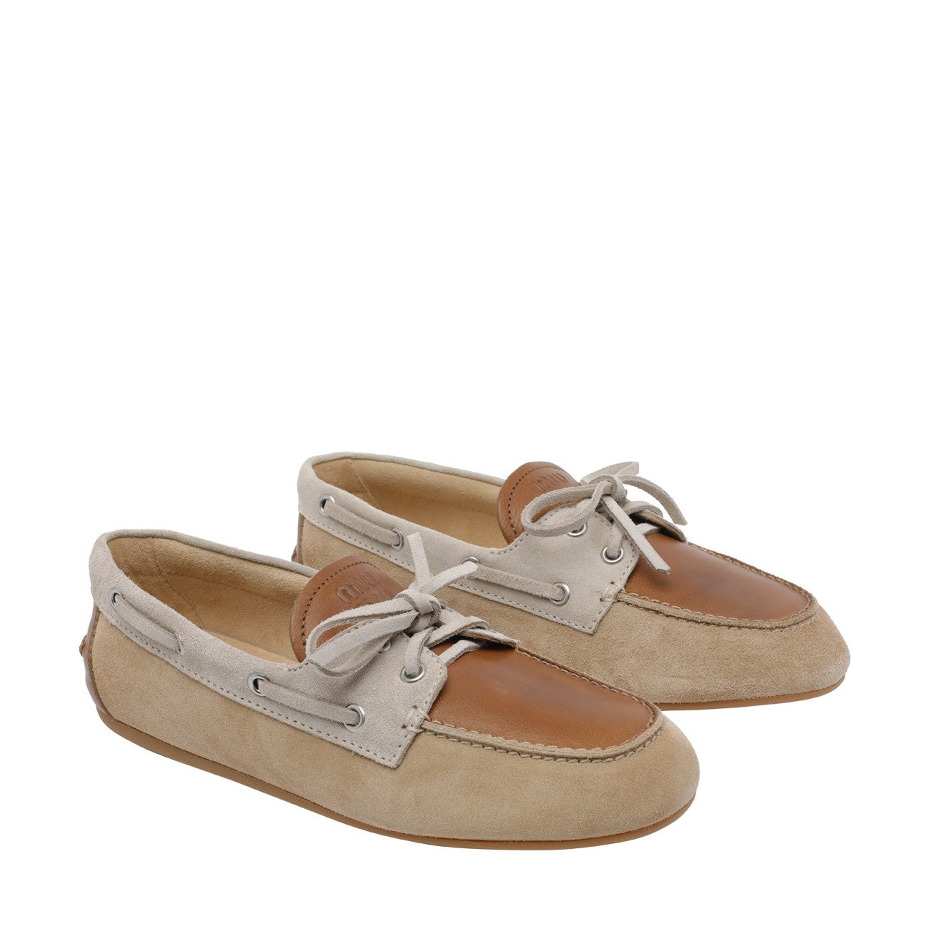Miu Miu Women Miu Miu Logo Loafers MIU MIU