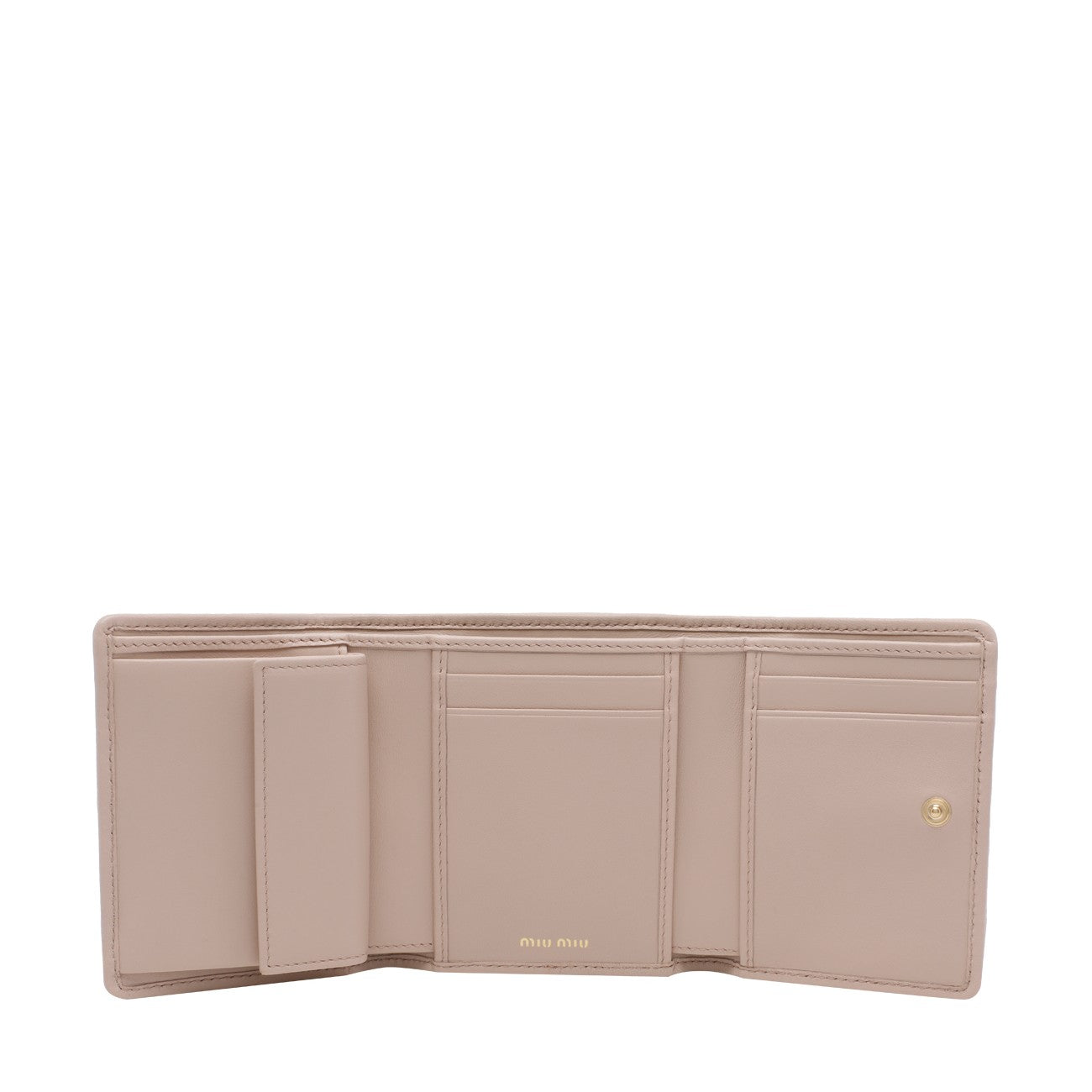Miu Miu Women Miu Miu Logo Matelasse' Wallet MIU MIU
