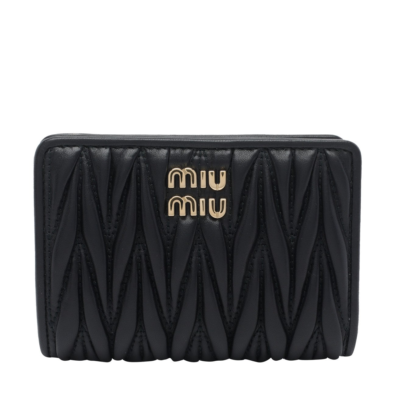 Miu Miu Women Miu Miu Logo Matelasse' Wallet MIU MIU