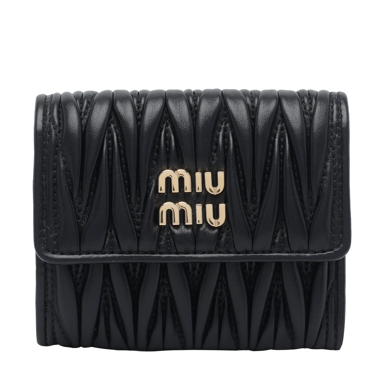 Miu Miu Women Miu Miu Logo Matelasse' Wallet MIU MIU