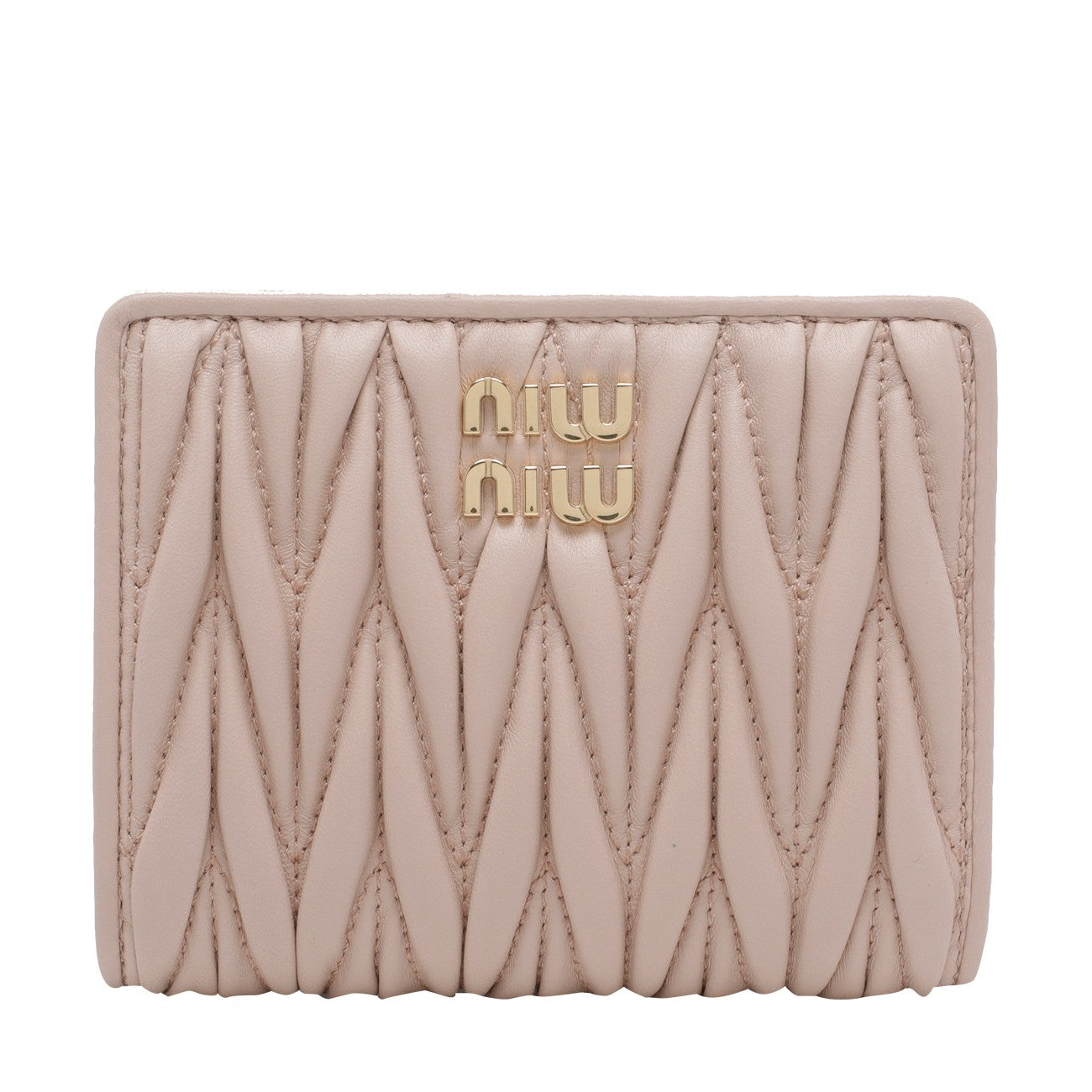 Miu Miu Women Miu Miu Logo Matelasse' Wallet MIU MIU