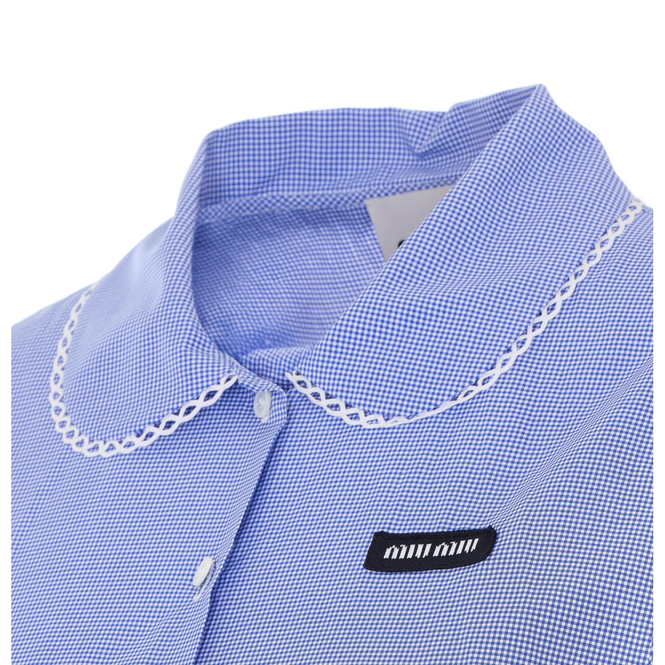 Miu Miu Women Miu Miu Logo Mini Dress MIU MIU