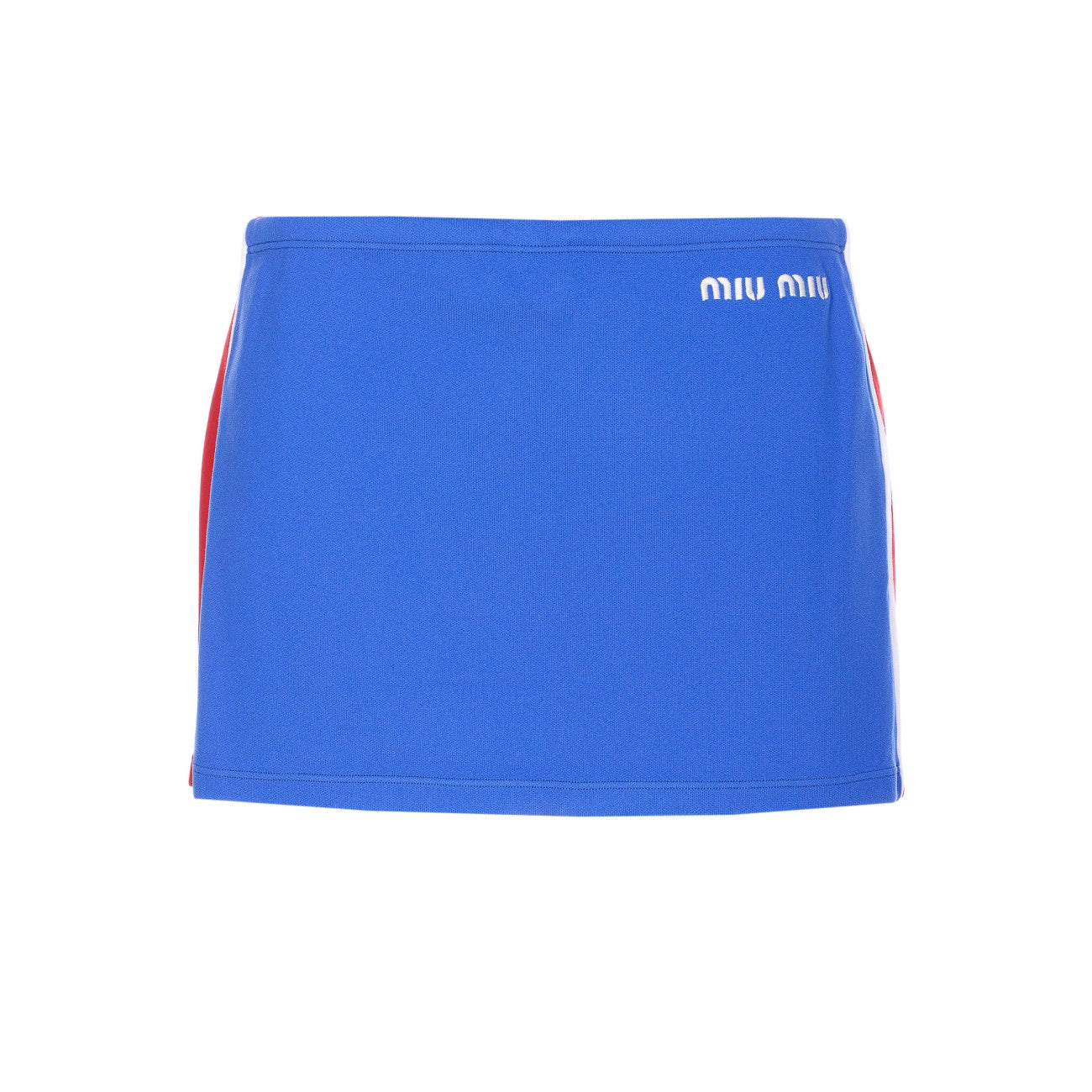 Miu Miu Women Miu Miu Logo Mini Skirt MIU MIU