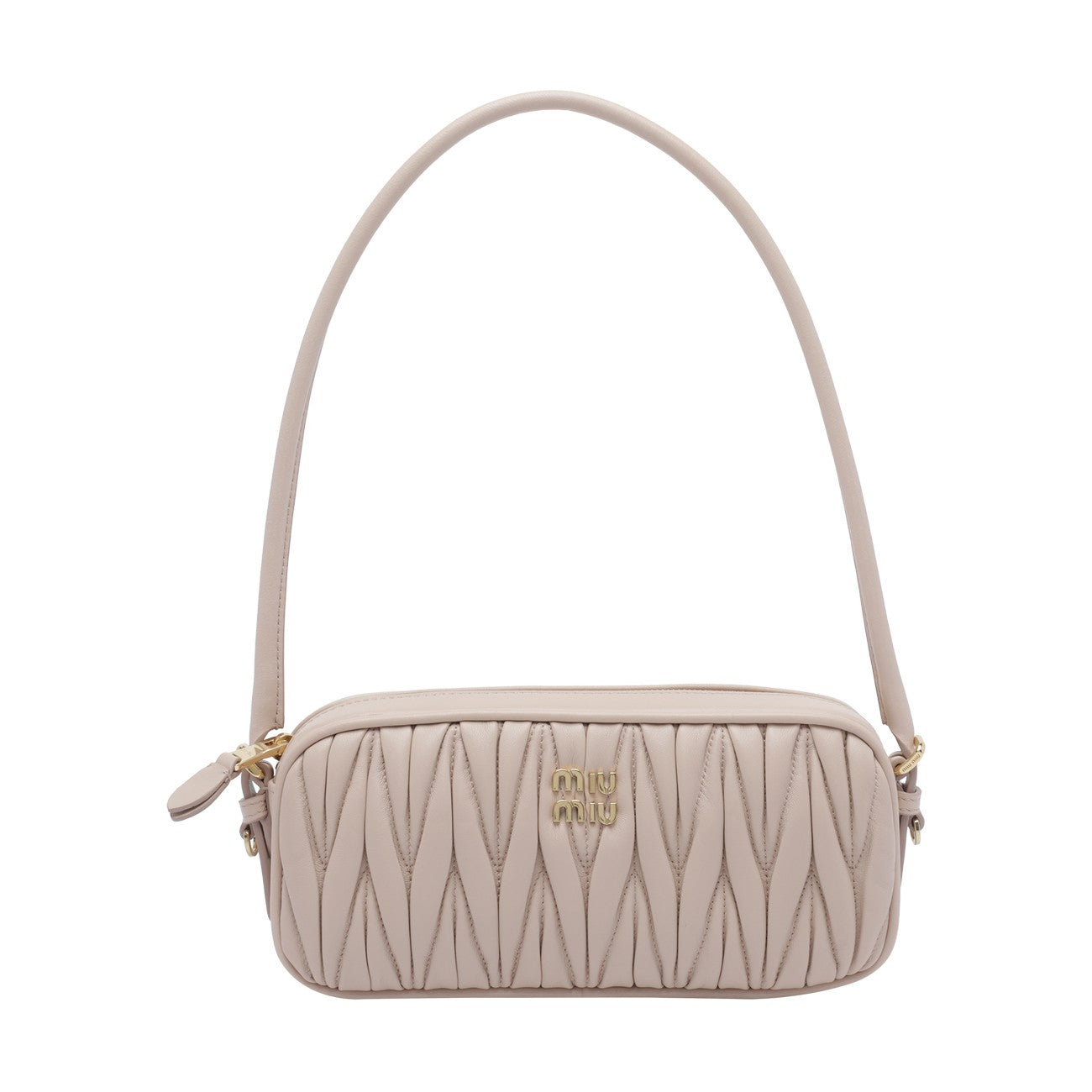 Miu Miu Women Miu Miu Logo Nappa Matelasse' Pouch MIU MIU