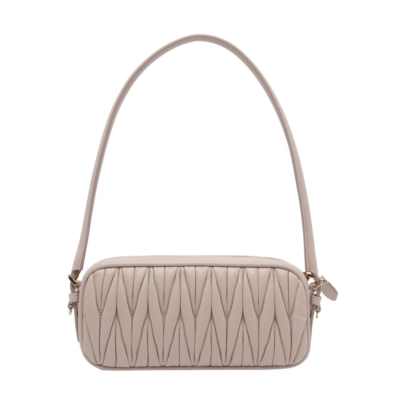 Miu Miu Women Miu Miu Logo Nappa Matelasse' Pouch MIU MIU