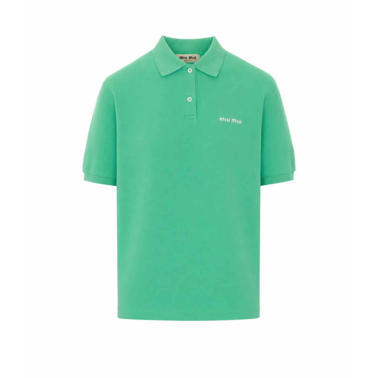 Miu Miu Women Miu Miu Logo Polo MIU MIU