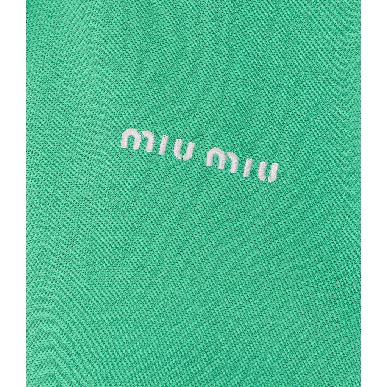 Miu Miu Women Miu Miu Logo Polo MIU MIU