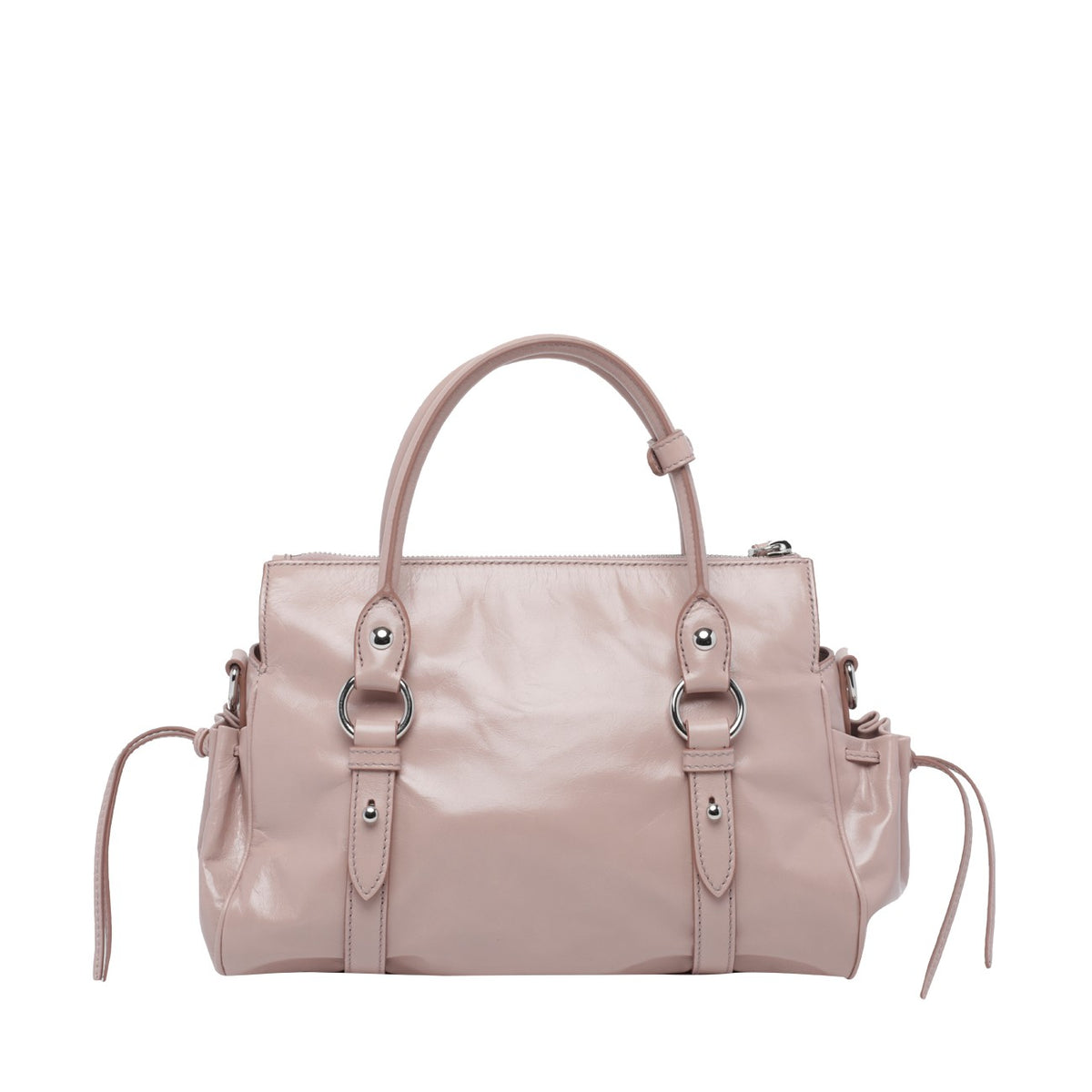 Miu Miu Women Miu Miu Shiny Leather Handbag MIU MIU