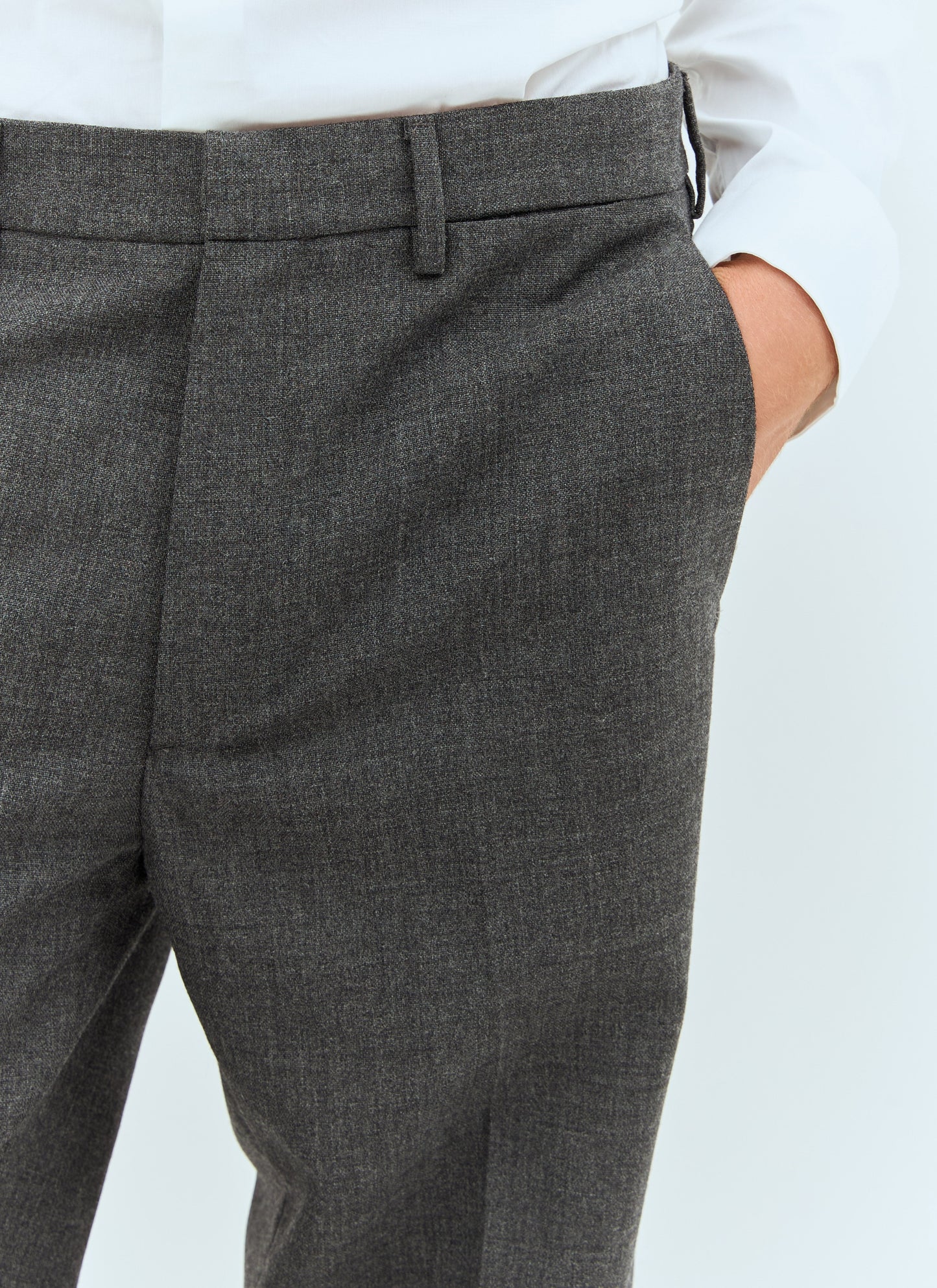 Miu Miu Men Marled Wool Pants MIU MIU