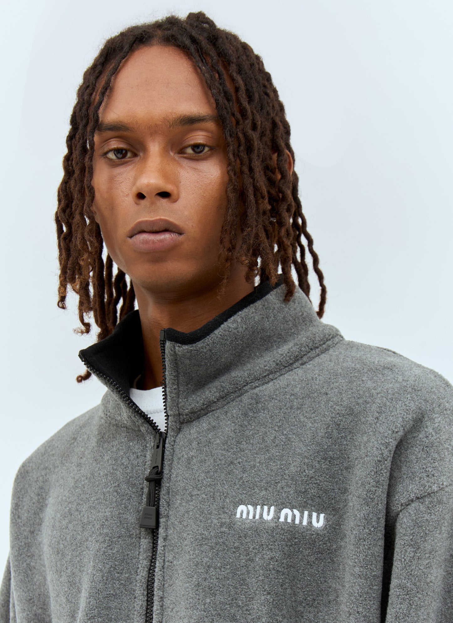 Miu Miu Men Fleece Sweatshirt MIU MIU