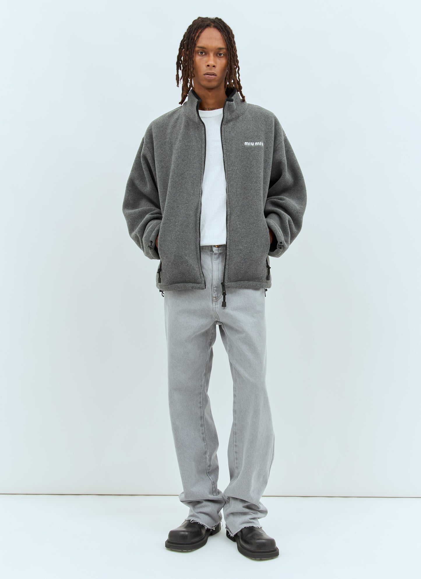 Miu Miu Men Fleece Sweatshirt MIU MIU