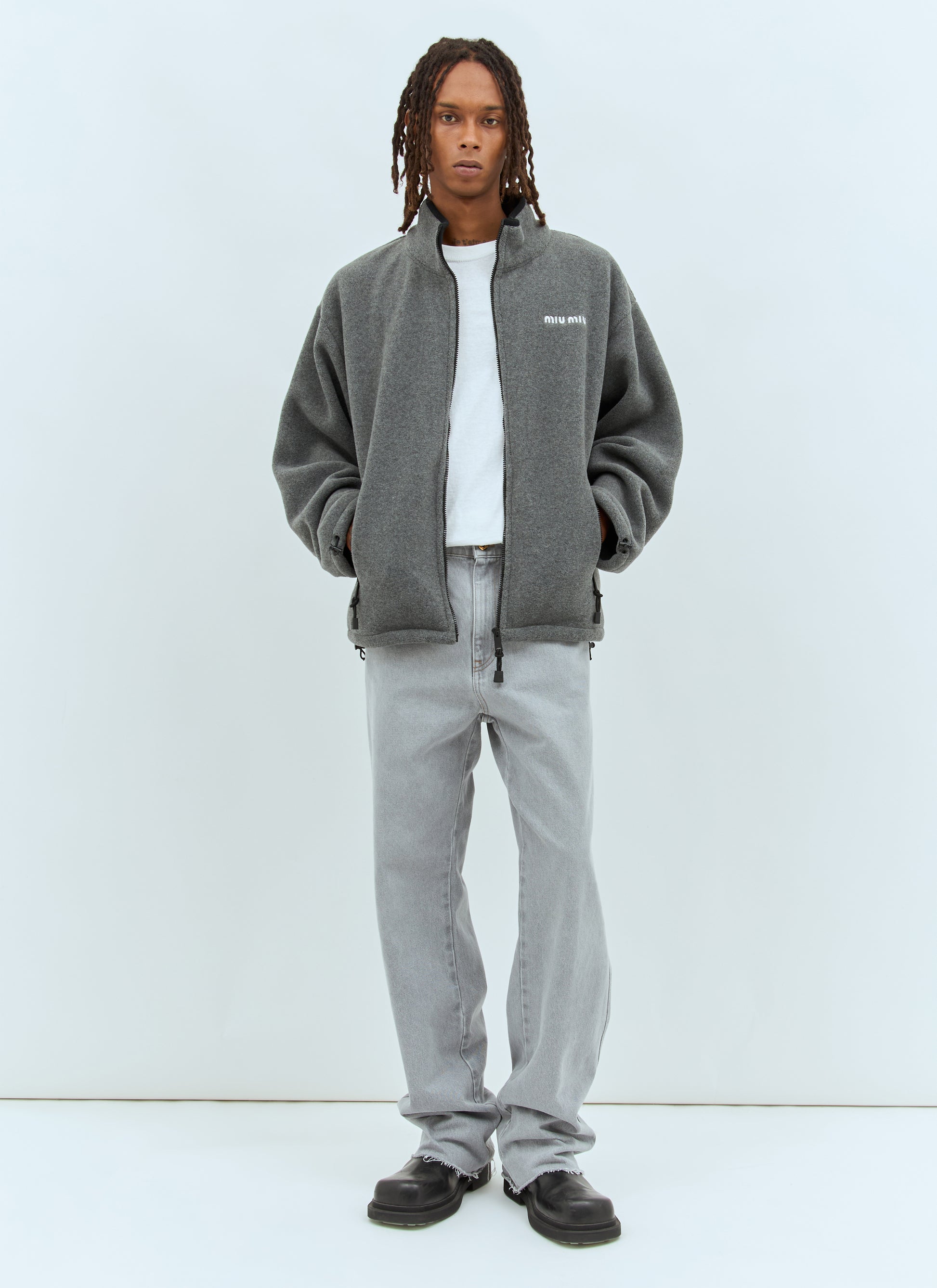 Miu Miu Men Fleece Sweatshirt MIU MIU