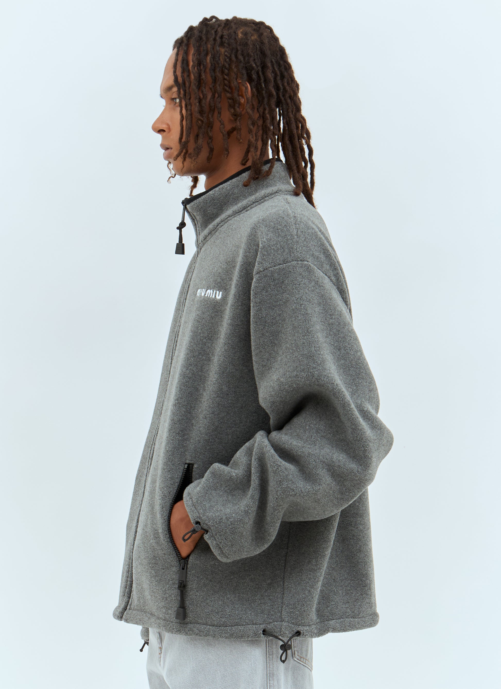 Miu Miu Men Fleece Sweatshirt MIU MIU