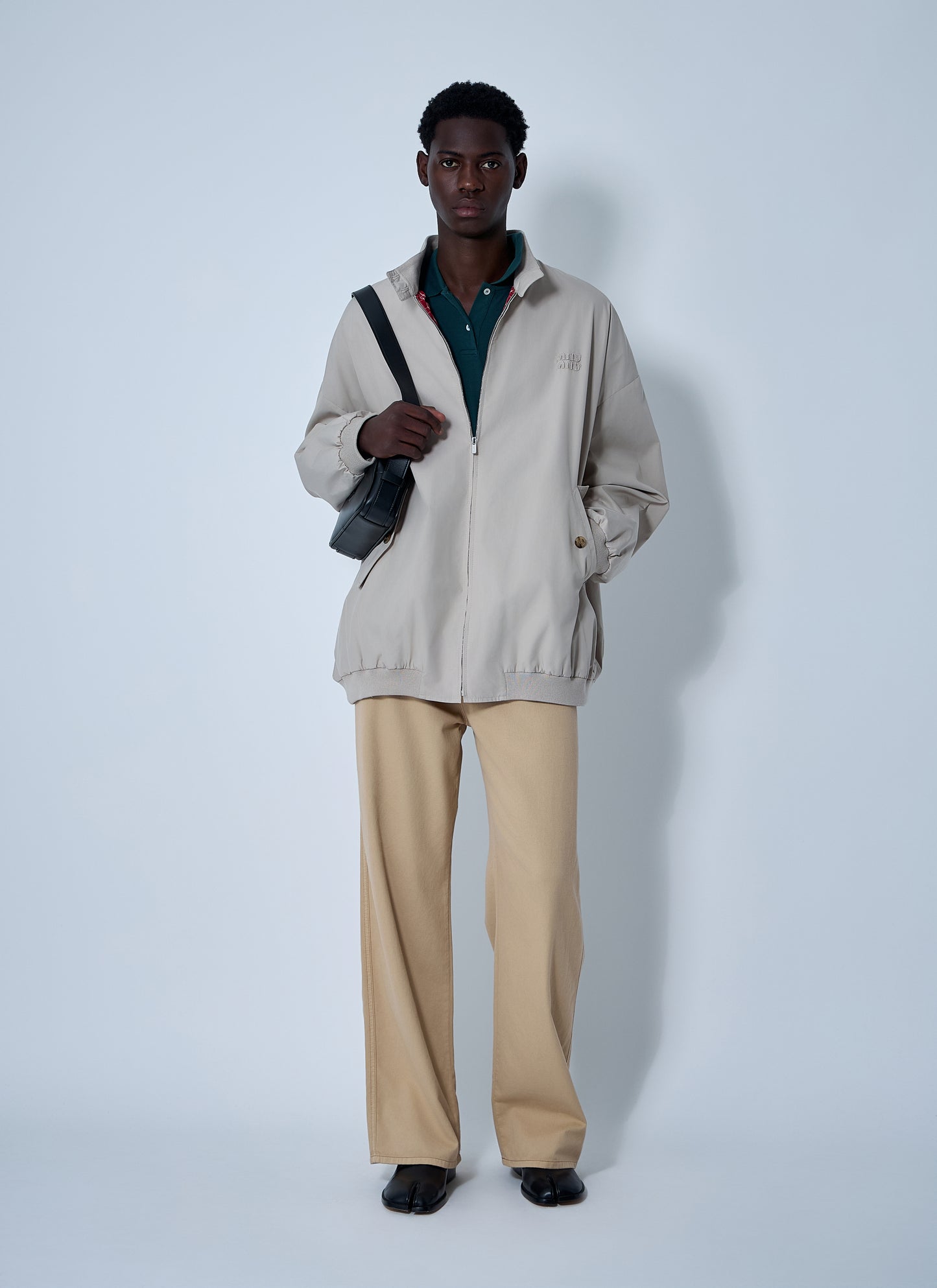 Miu Miu Men Panama Blouson Jacket MIU MIU