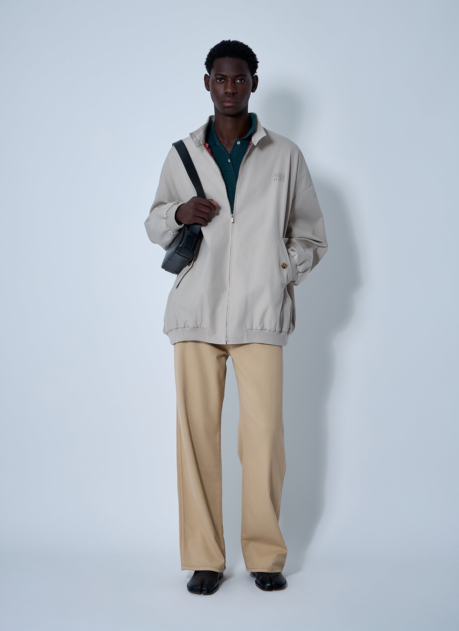 Miu Miu Men Panama Blouson Jacket MIU MIU