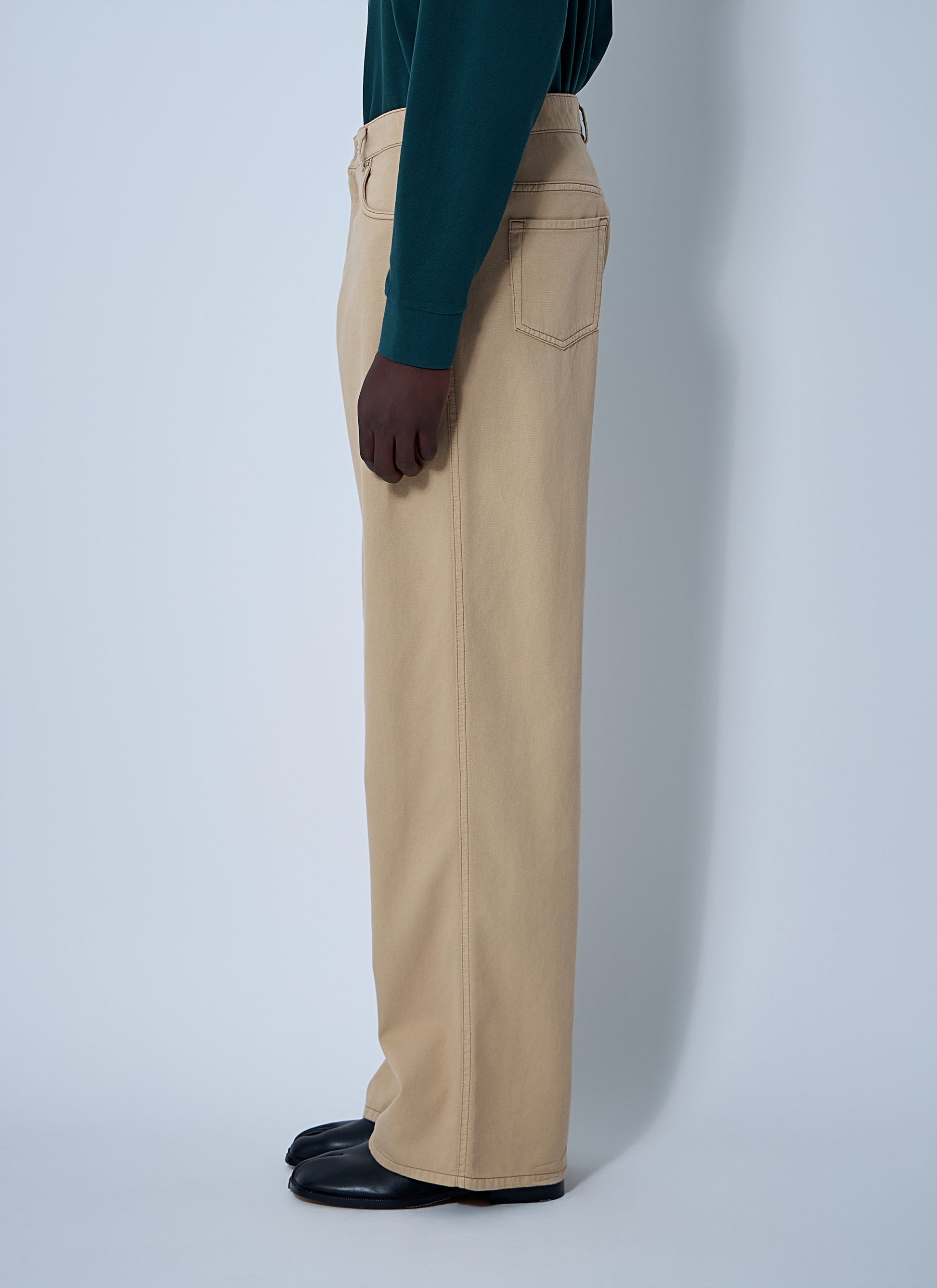 Miu Miu Men Logo Motif Jeans MIU MIU