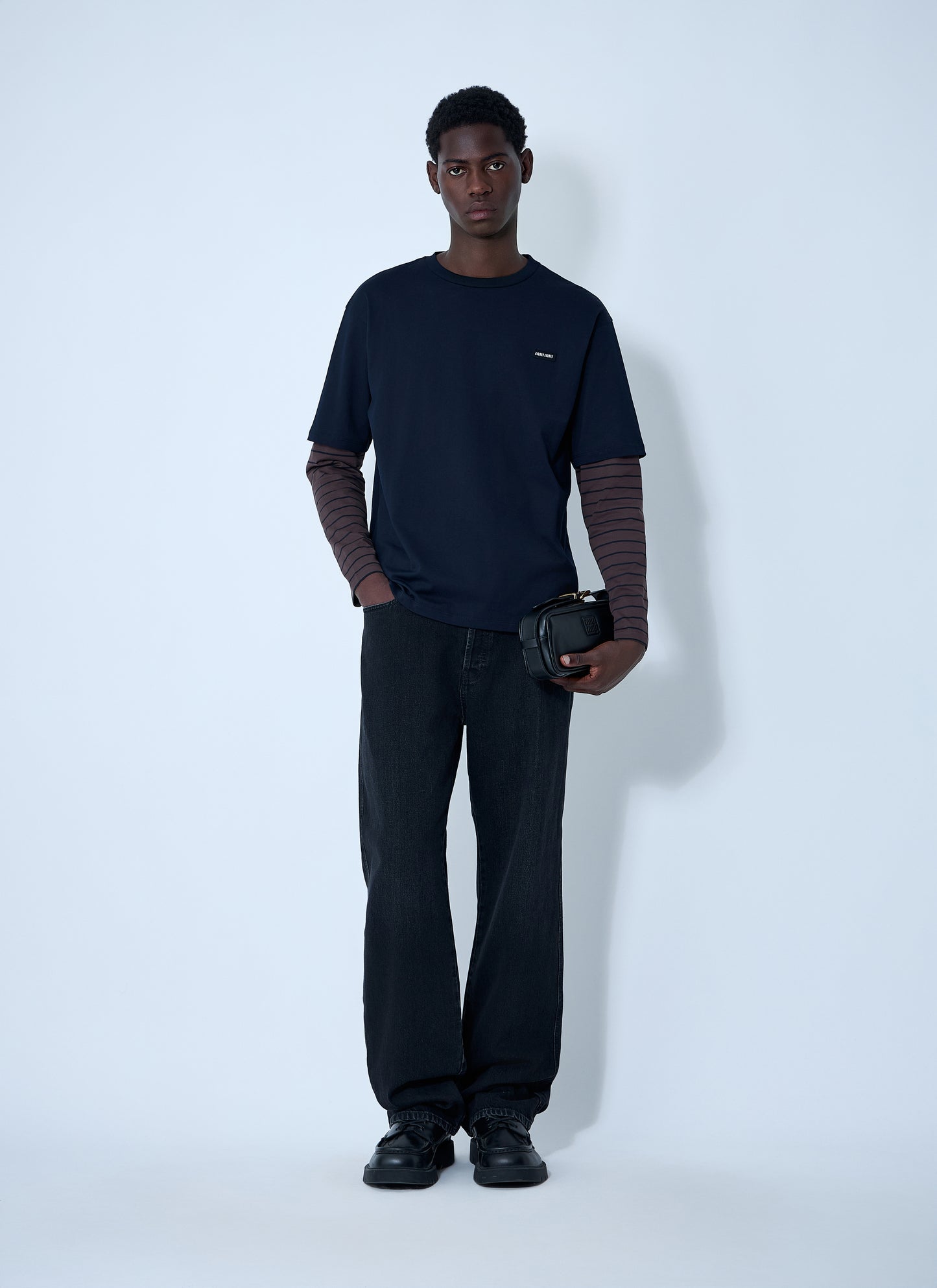 Miu Miu Men Five-Pocket Jeans MIU MIU