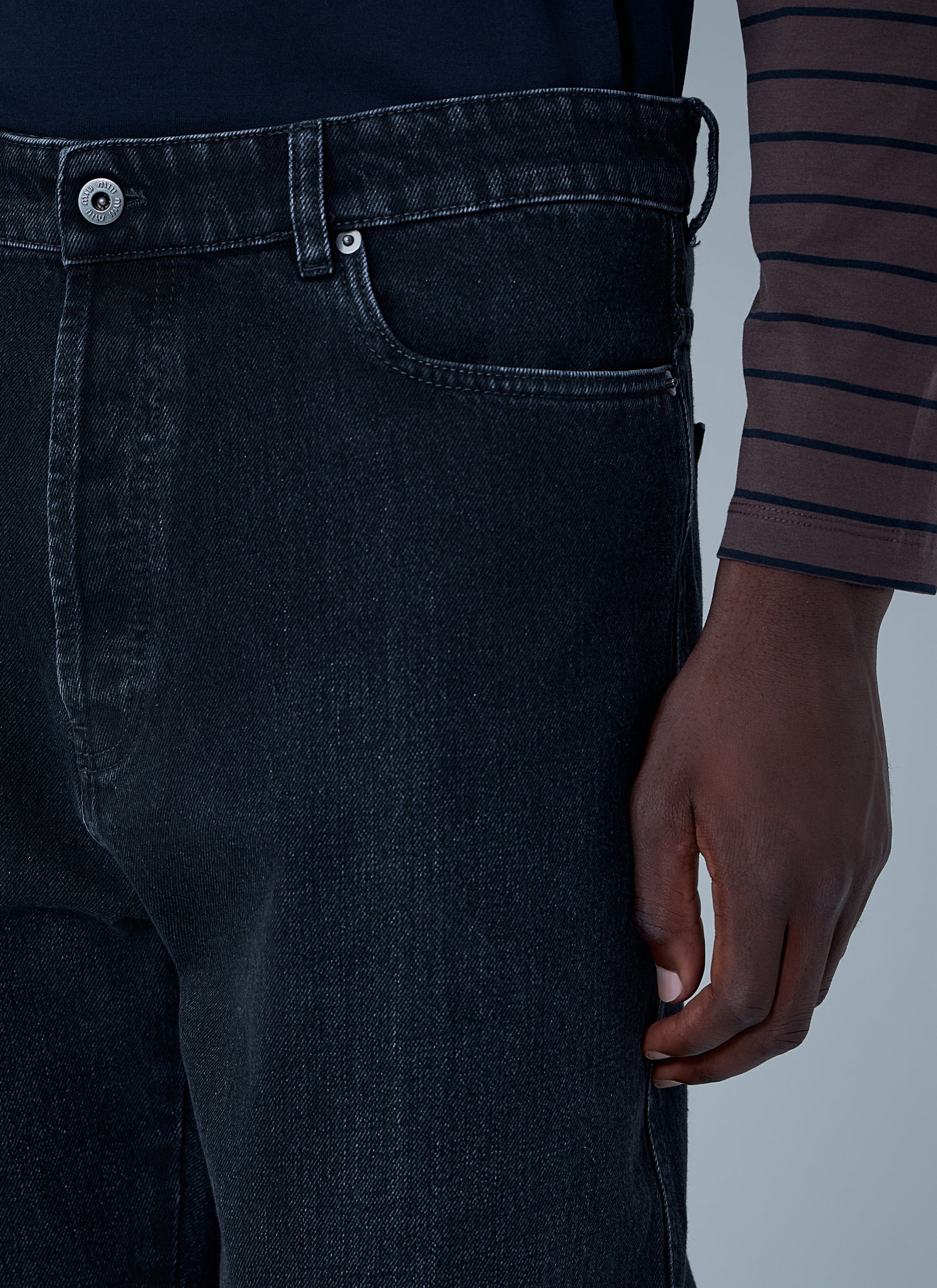 Miu Miu Men Five-Pocket Jeans MIU MIU