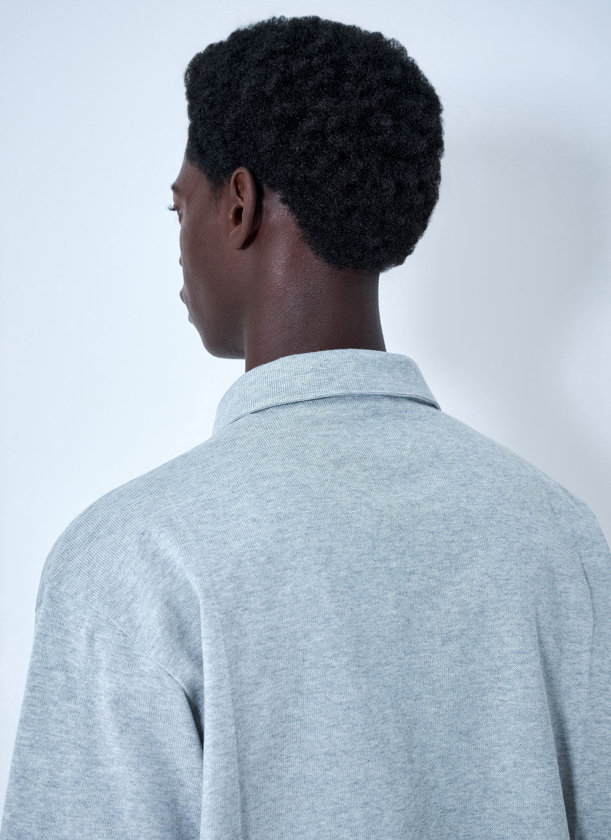Miu Miu Men Half-Zip Polo Shirt MIU MIU