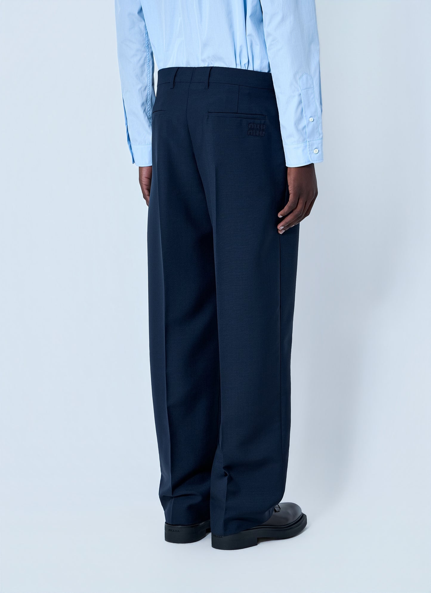 Miu Miu Men Tailored Wool Trousers MIU MIU