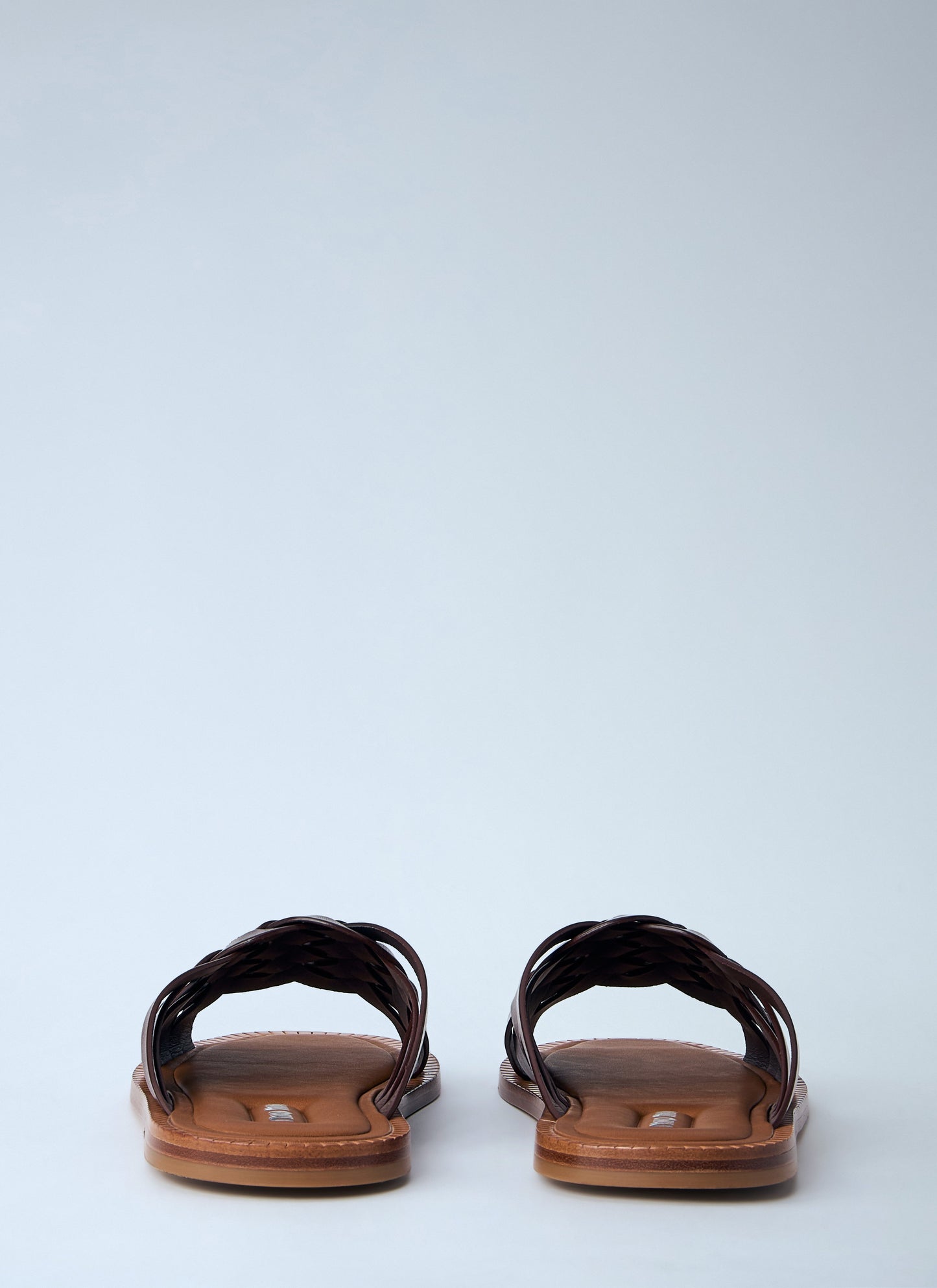 Miu Miu Men Woven Leather Sandals MIU MIU