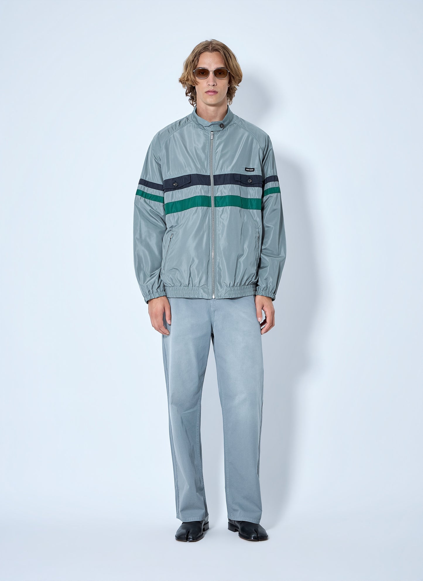 Miu Miu Men Technical Silk Blouson Jacket MIU MIU
