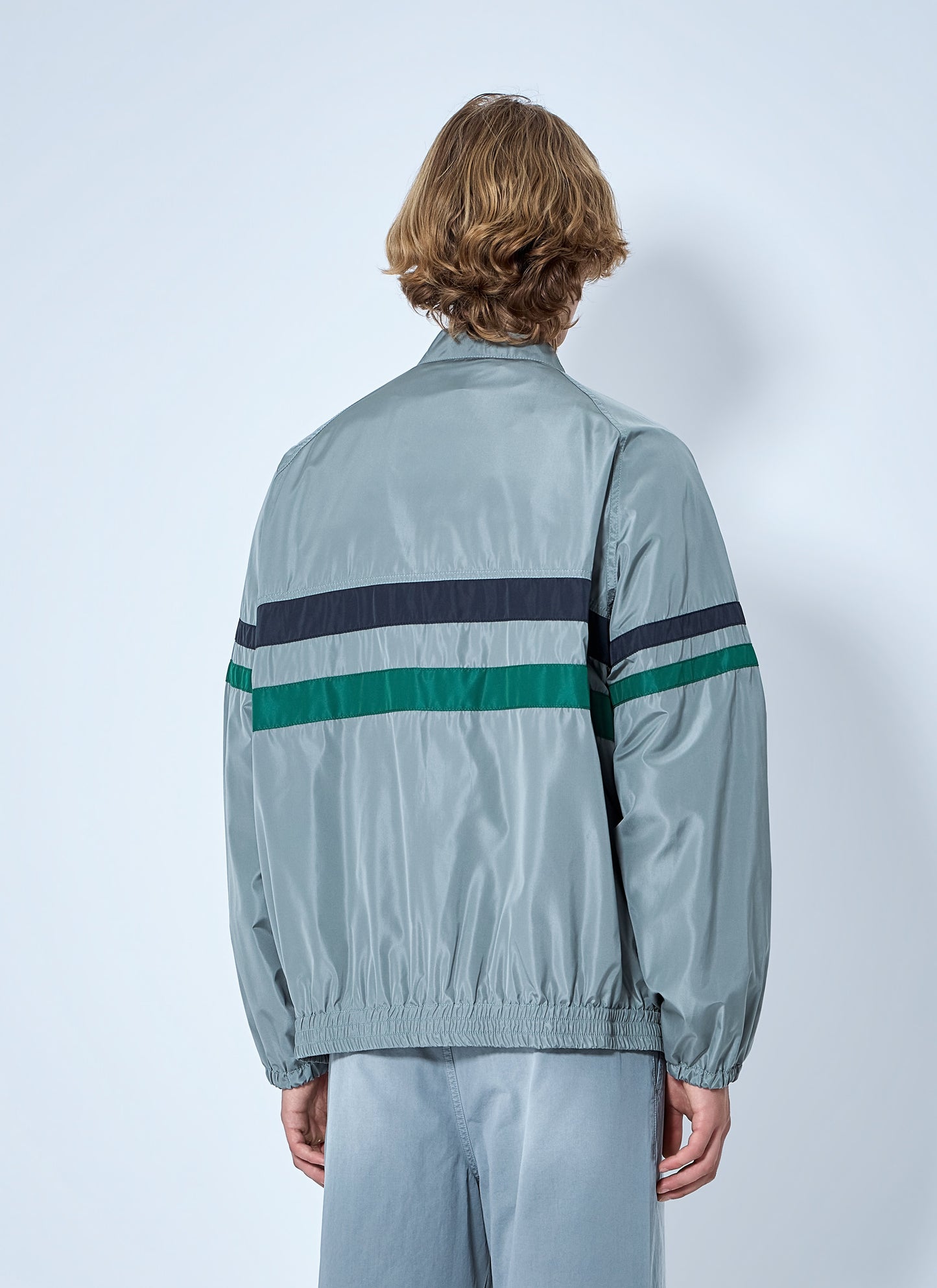 Miu Miu Men Technical Silk Blouson Jacket MIU MIU