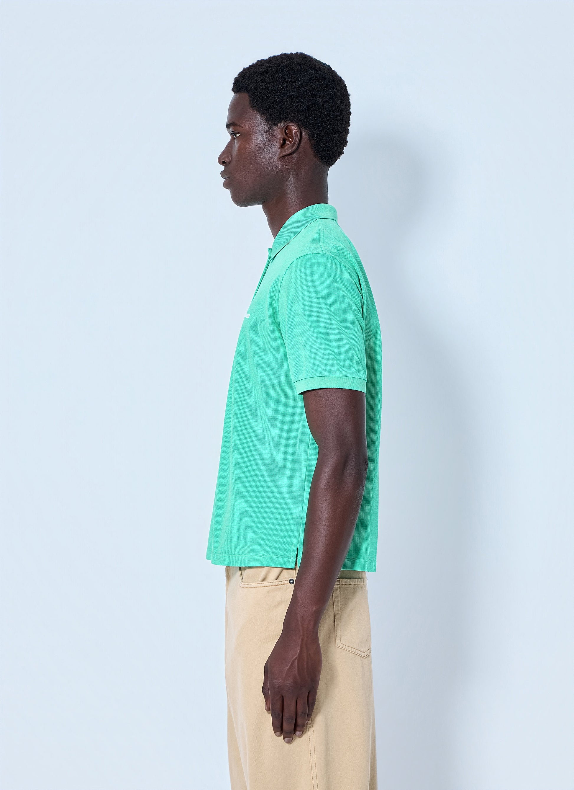 Miu Miu Men Cotton Piqué Polo Shirt MIU MIU