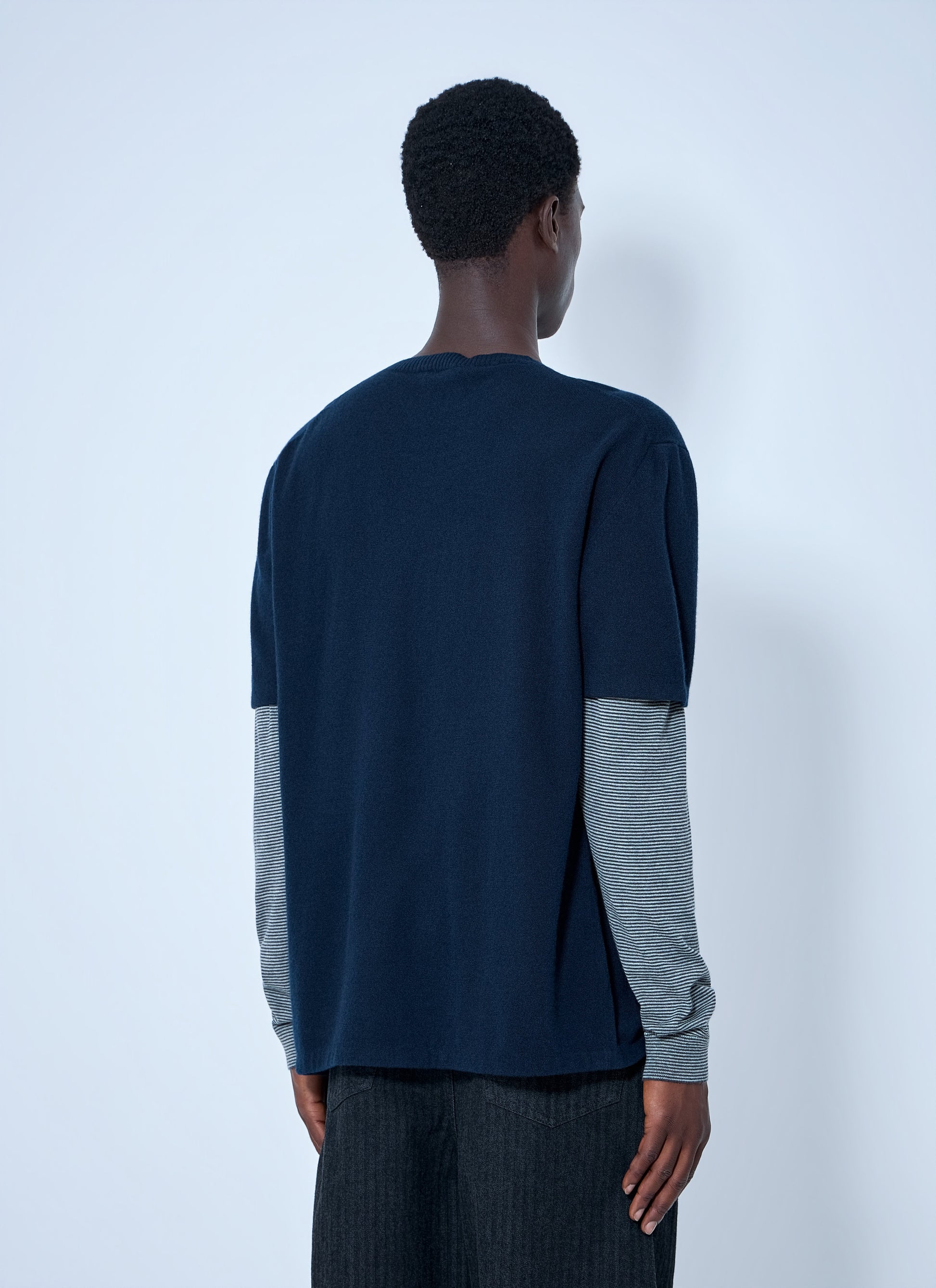 Miu Miu Men Wool And Cashmere Sweater MIU MIU