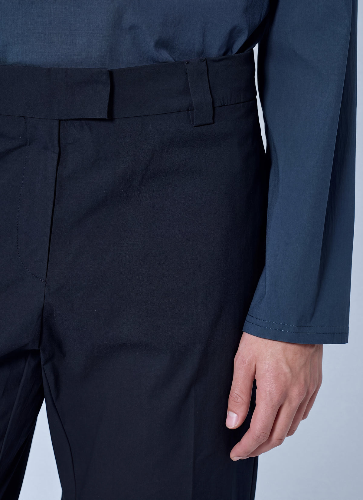 Miu Miu Men Stretch Poplin Pants MIU MIU