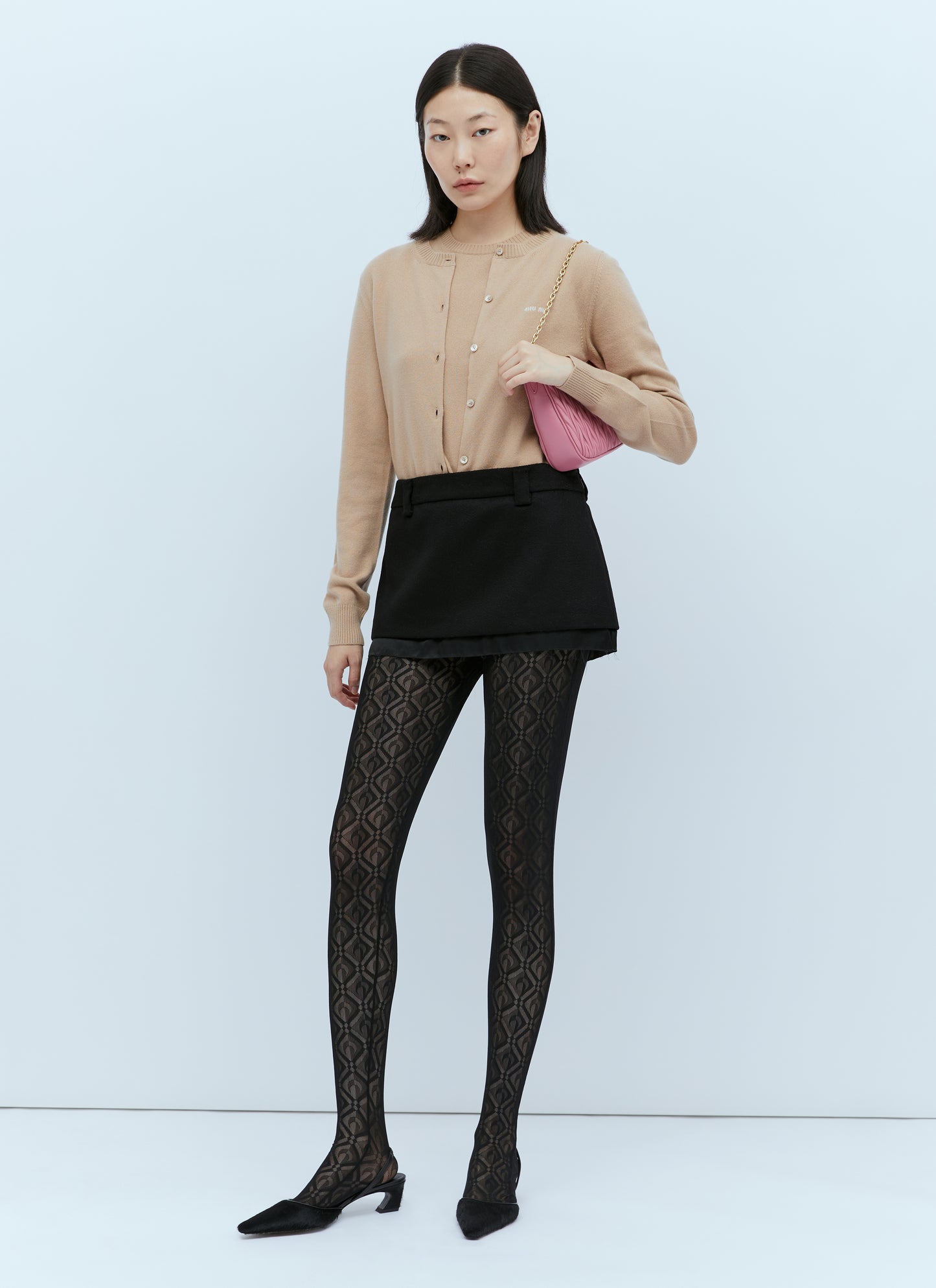 Miu Miu Women Velour Mini Skirt MIU MIU
