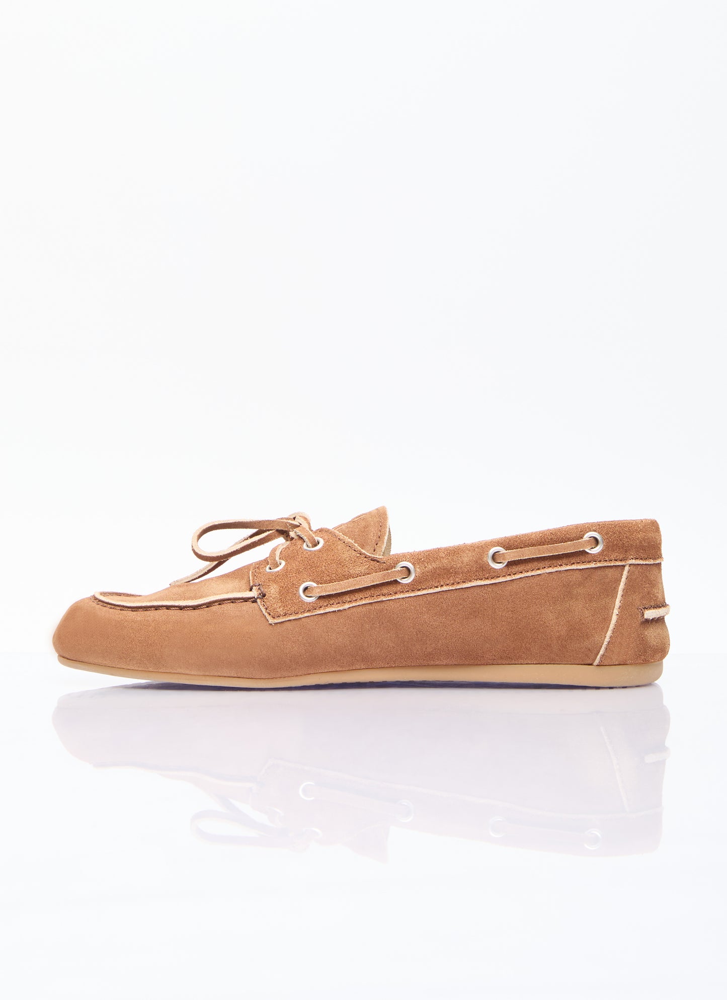 Miu Miu Women Faded Suede Loafers MIU MIU