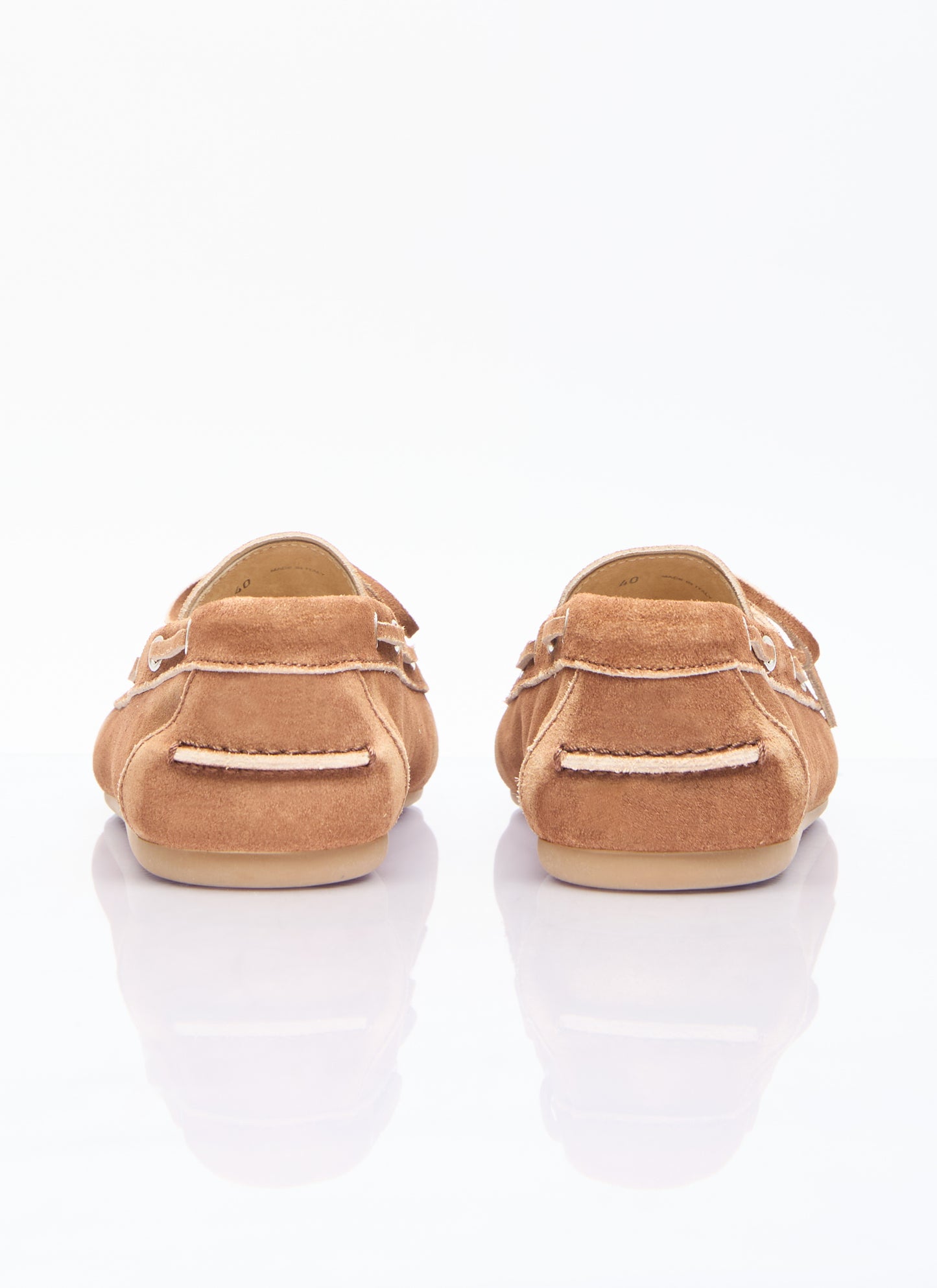 Miu Miu Women Faded Suede Loafers MIU MIU