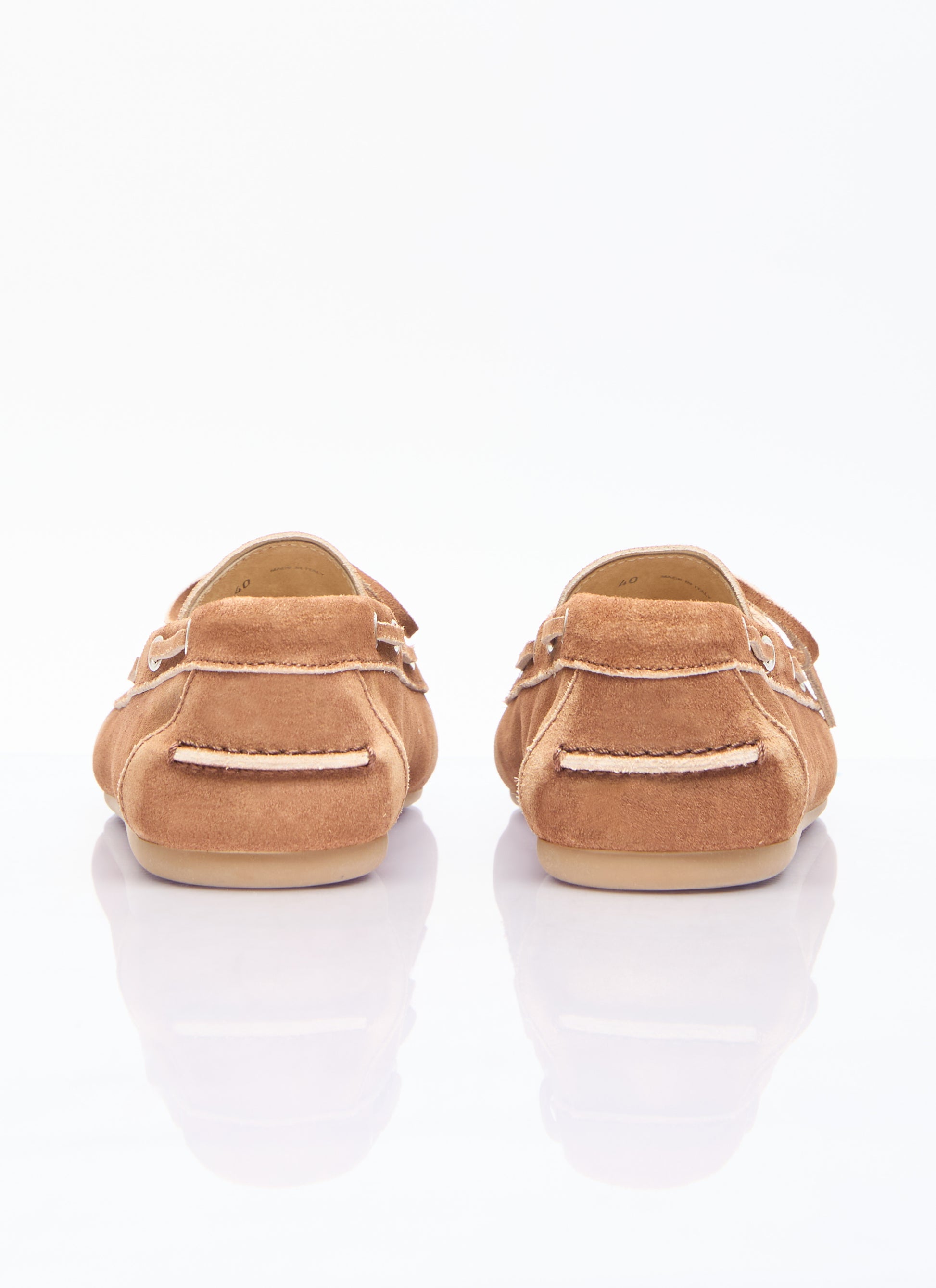 Miu Miu Women Faded Suede Loafers MIU MIU