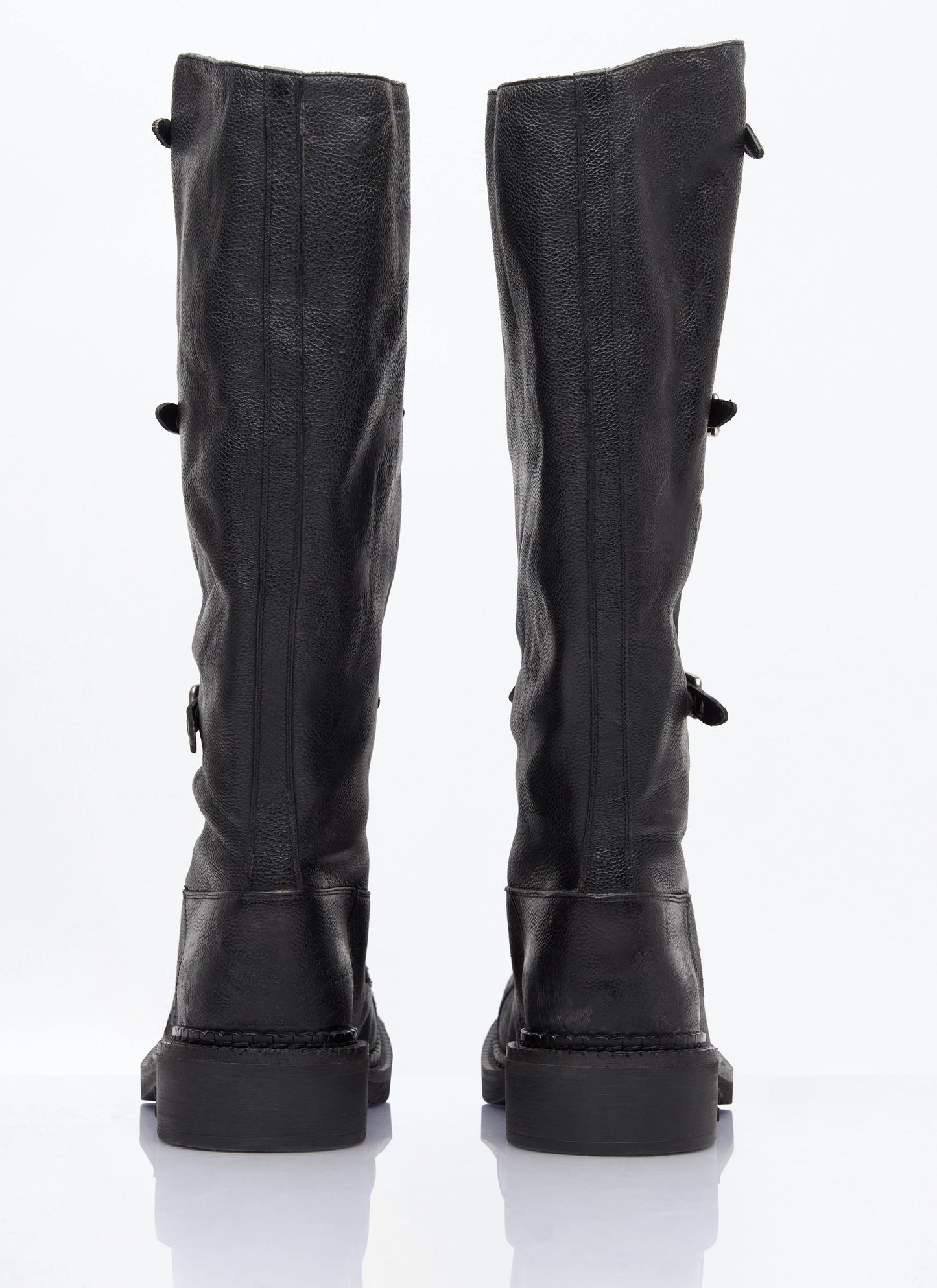 Miu Miu Women High Leather Boots MIU MIU