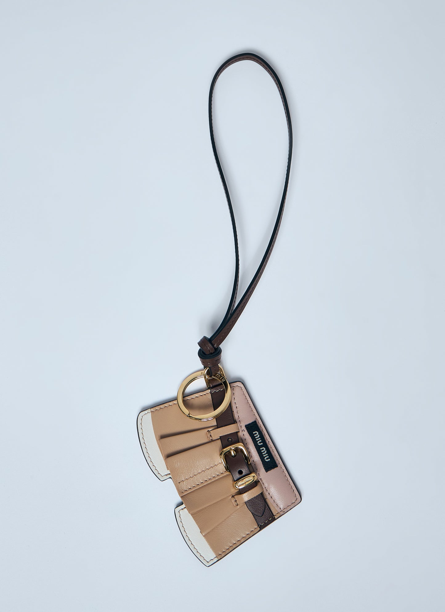 Miu Miu Women Leather Skirt Keyring MIU MIU