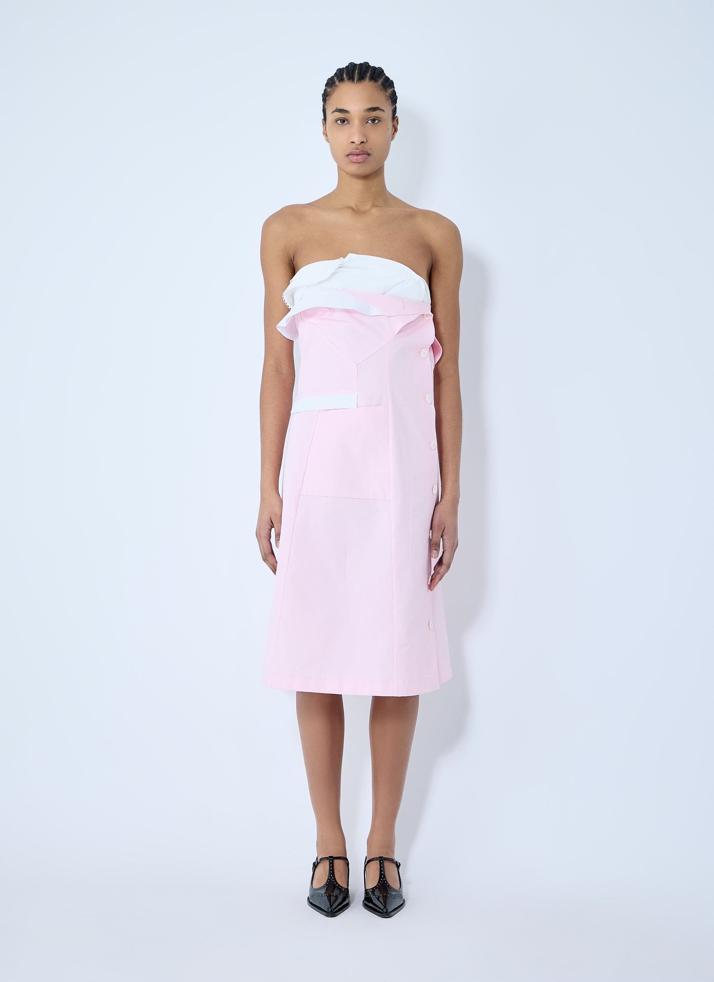 Miu Miu Women Poplin Dress MIU MIU