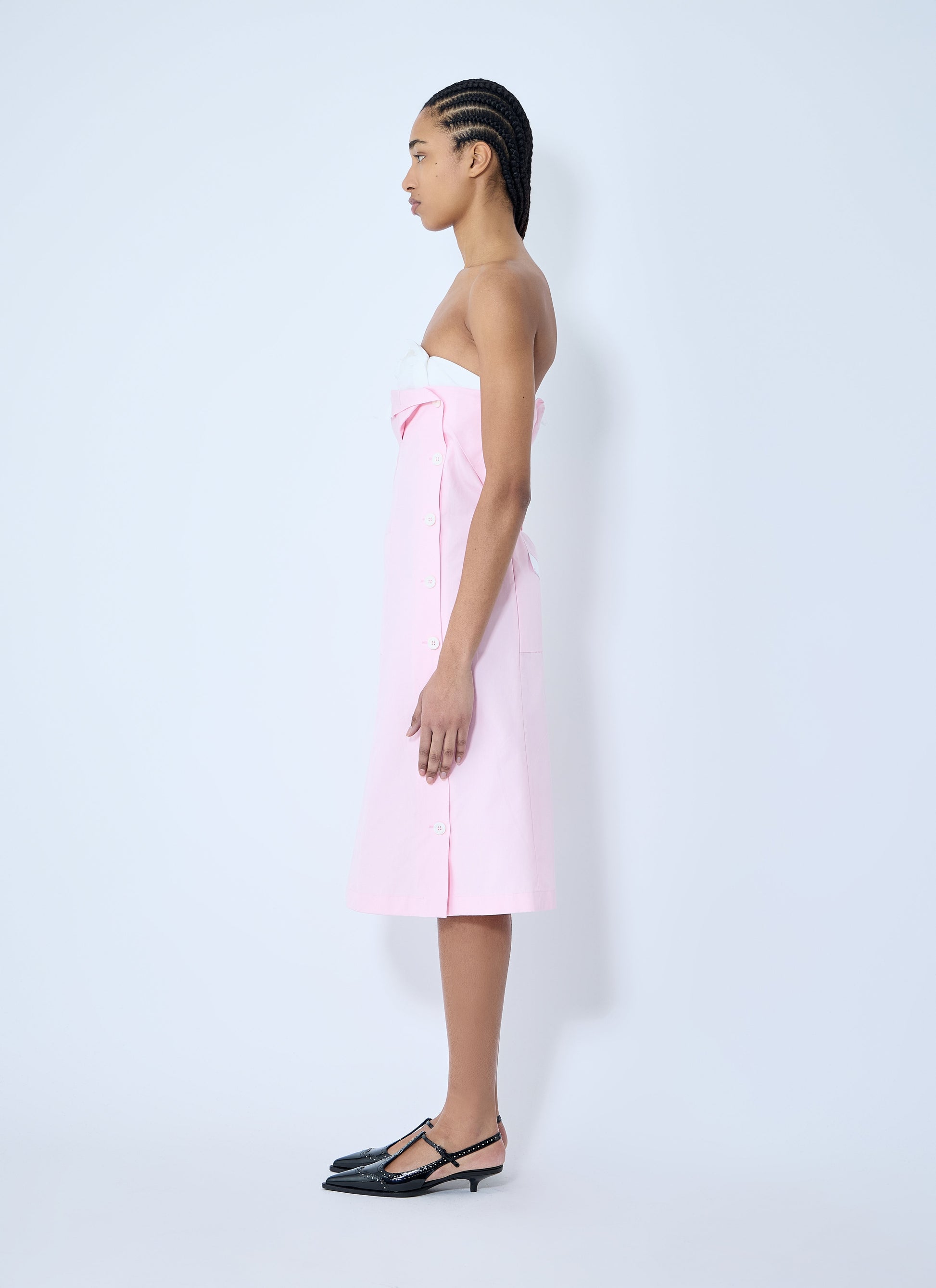 Miu Miu Women Poplin Dress MIU MIU