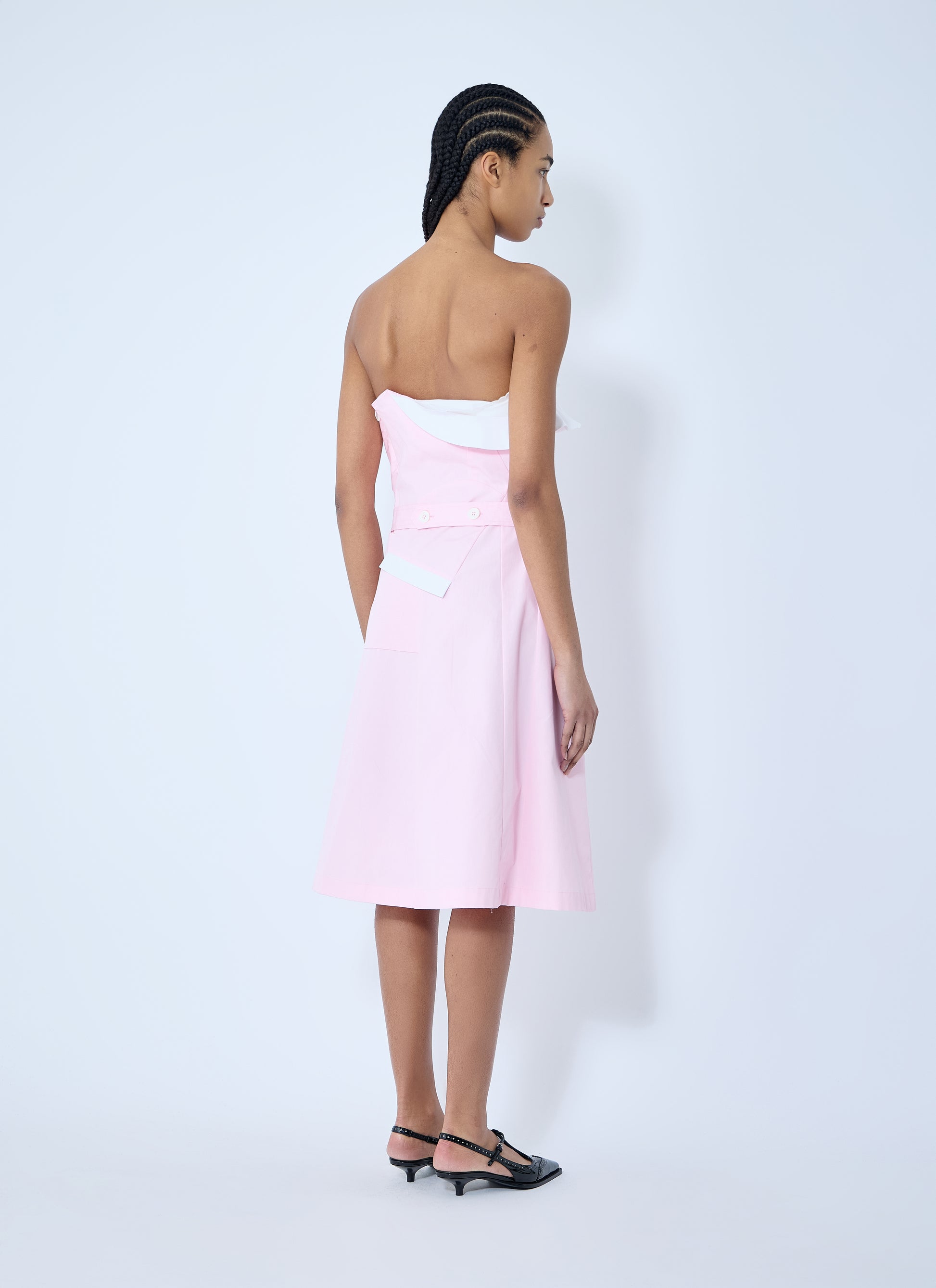 Miu Miu Women Poplin Dress MIU MIU