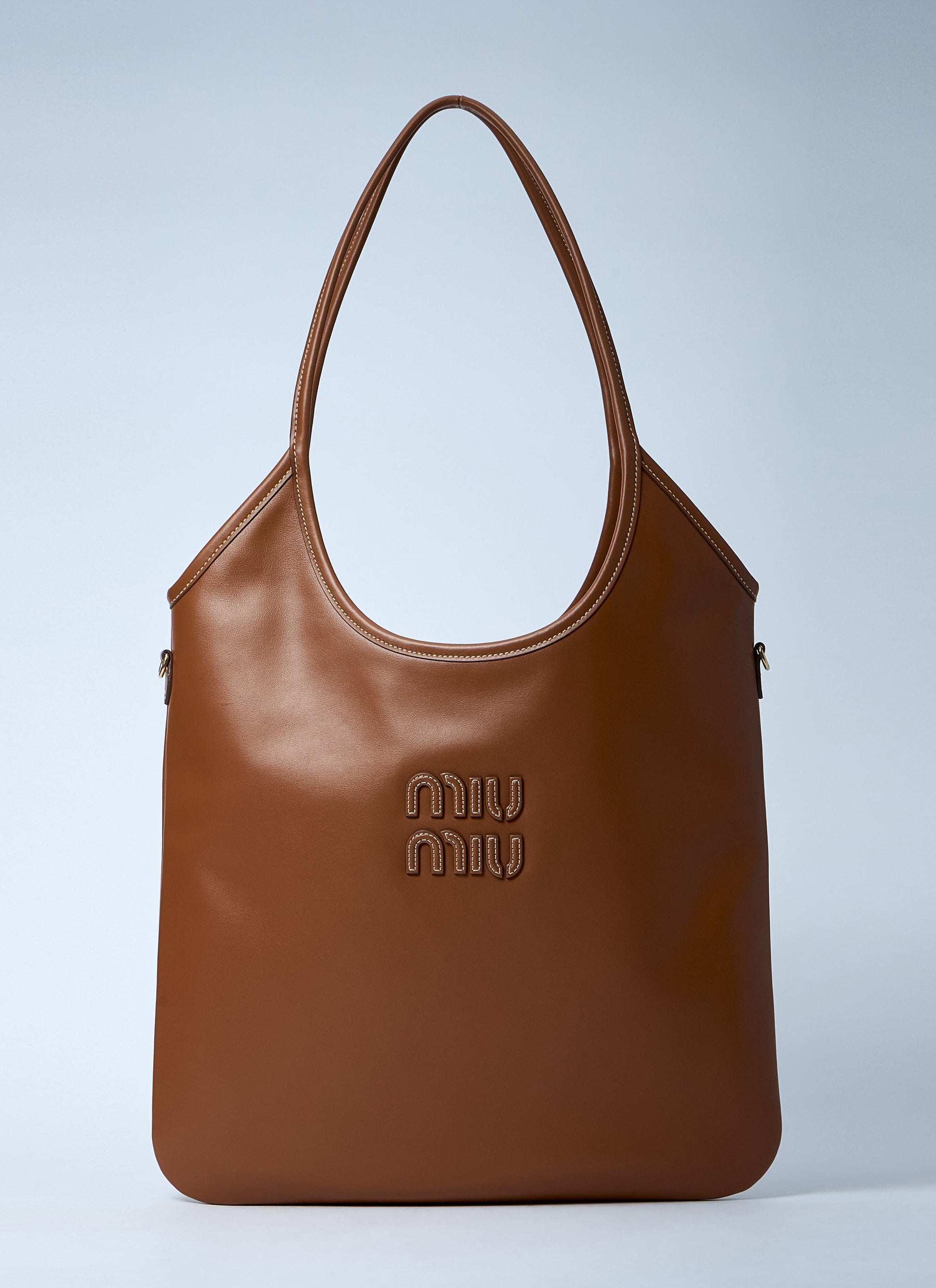Miu Miu Women Ivy Leather Shoulder Bag MIU MIU
