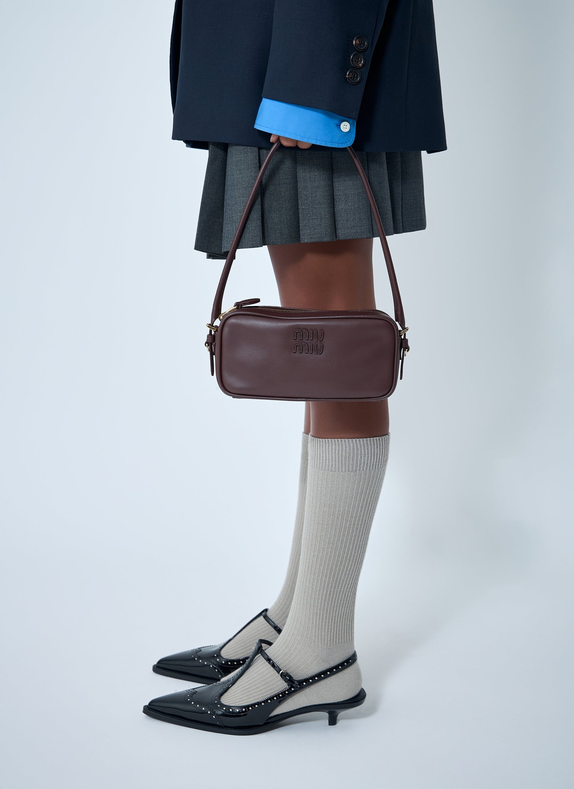 Miu Miu Women Softy Leather Shoulder Bag MIU MIU