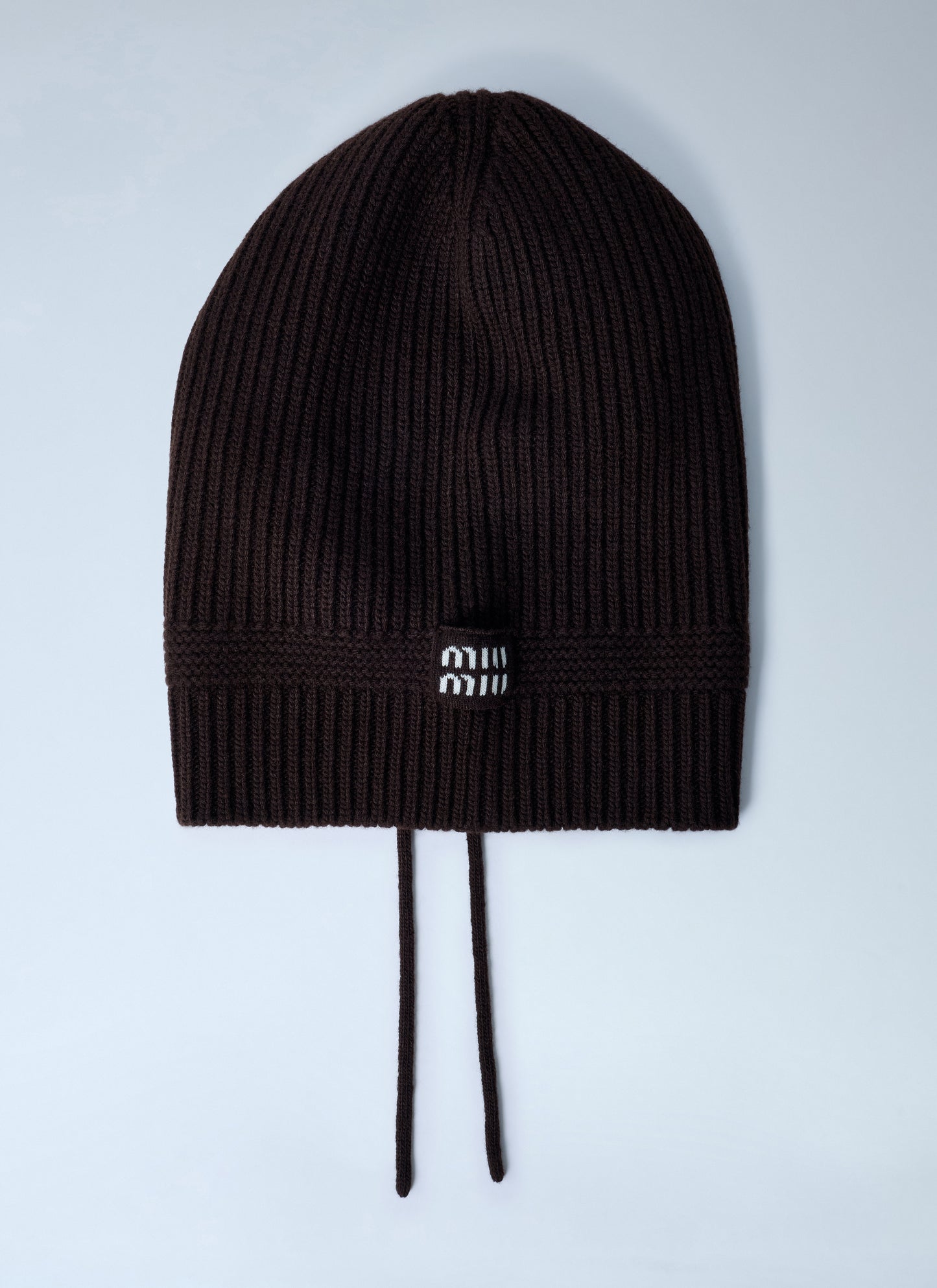 Miu Miu Women Logo Motif Beanie Hat MIU MIU