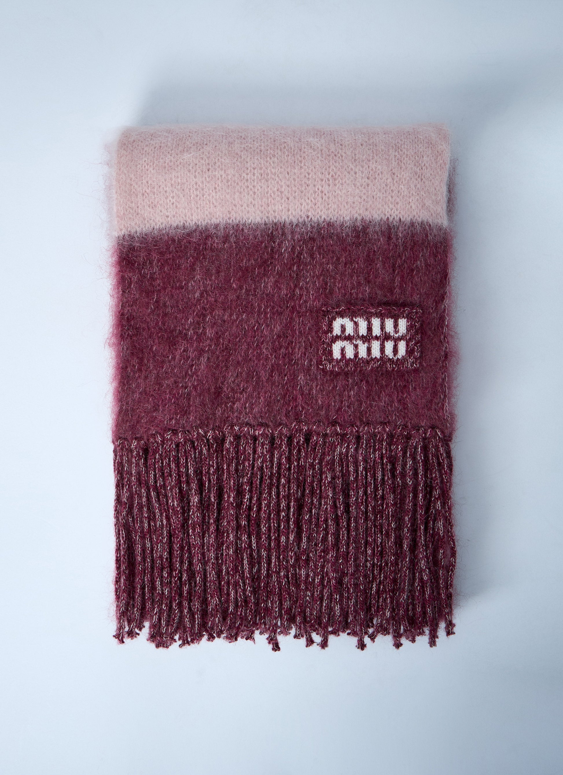 Miu Miu Women Logo Motif Scarf MIU MIU