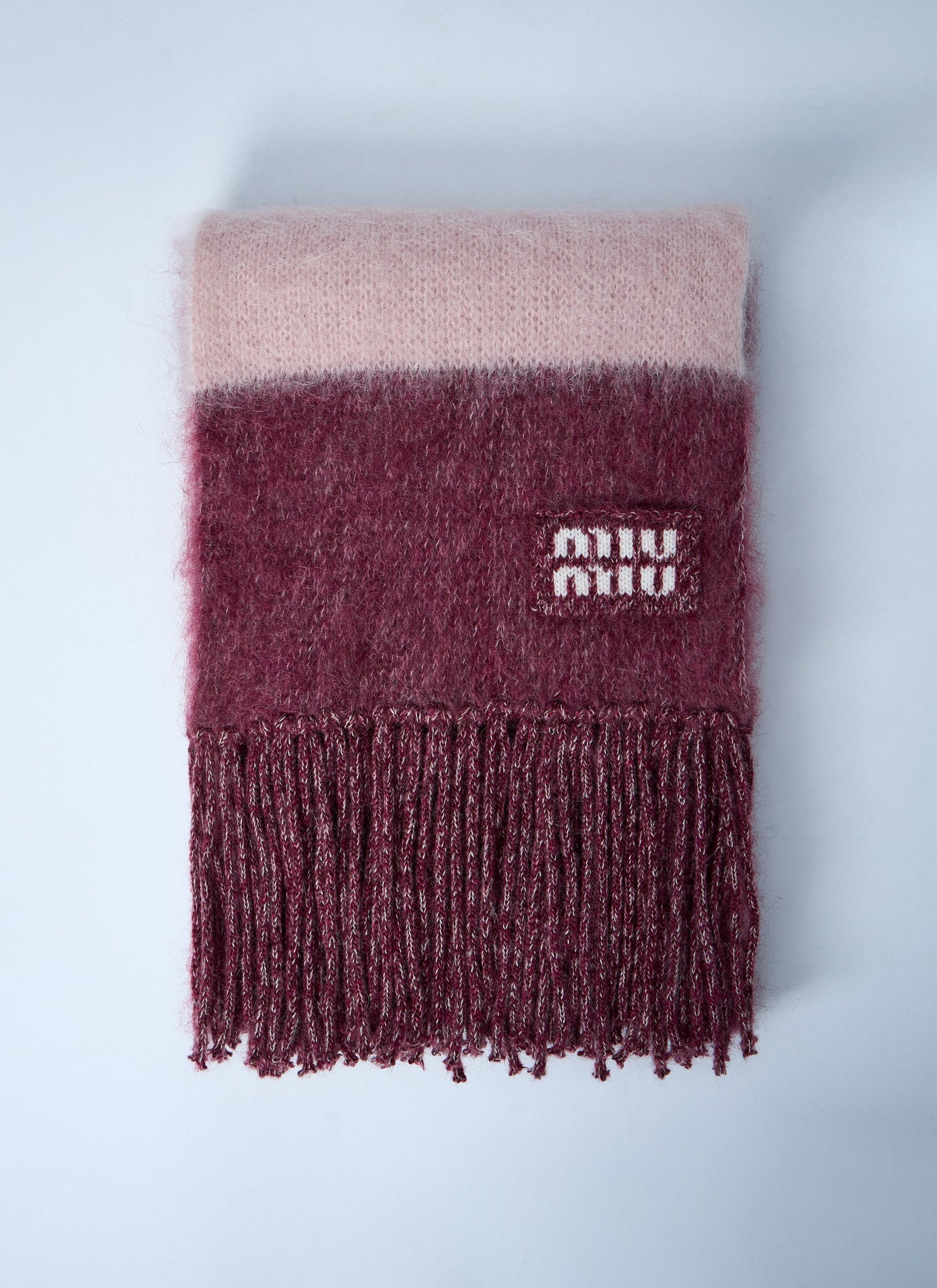 Miu Miu Women Logo Motif Scarf MIU MIU