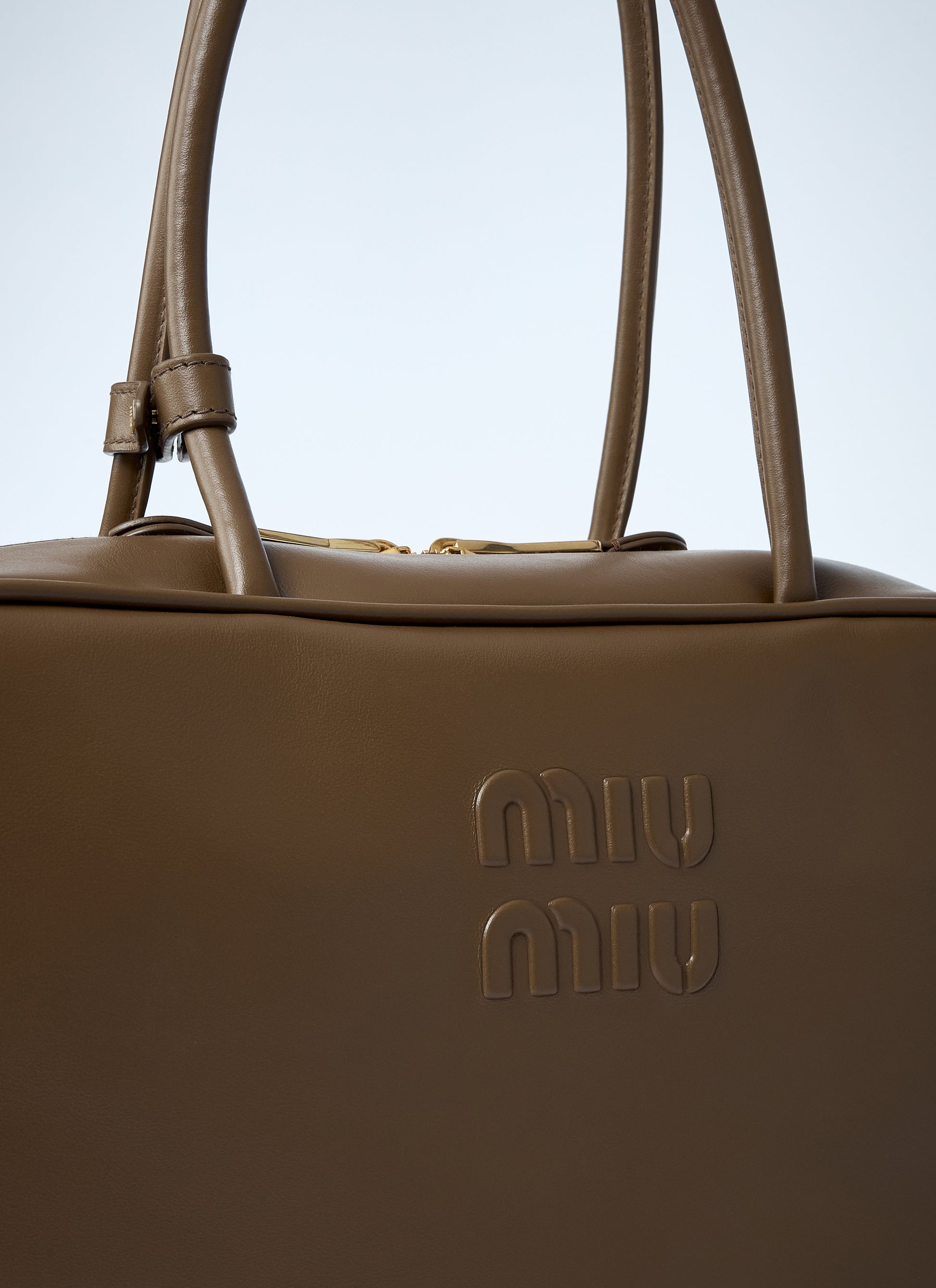 Miu Miu Women Beau Leather Shoulder Bag MIU MIU