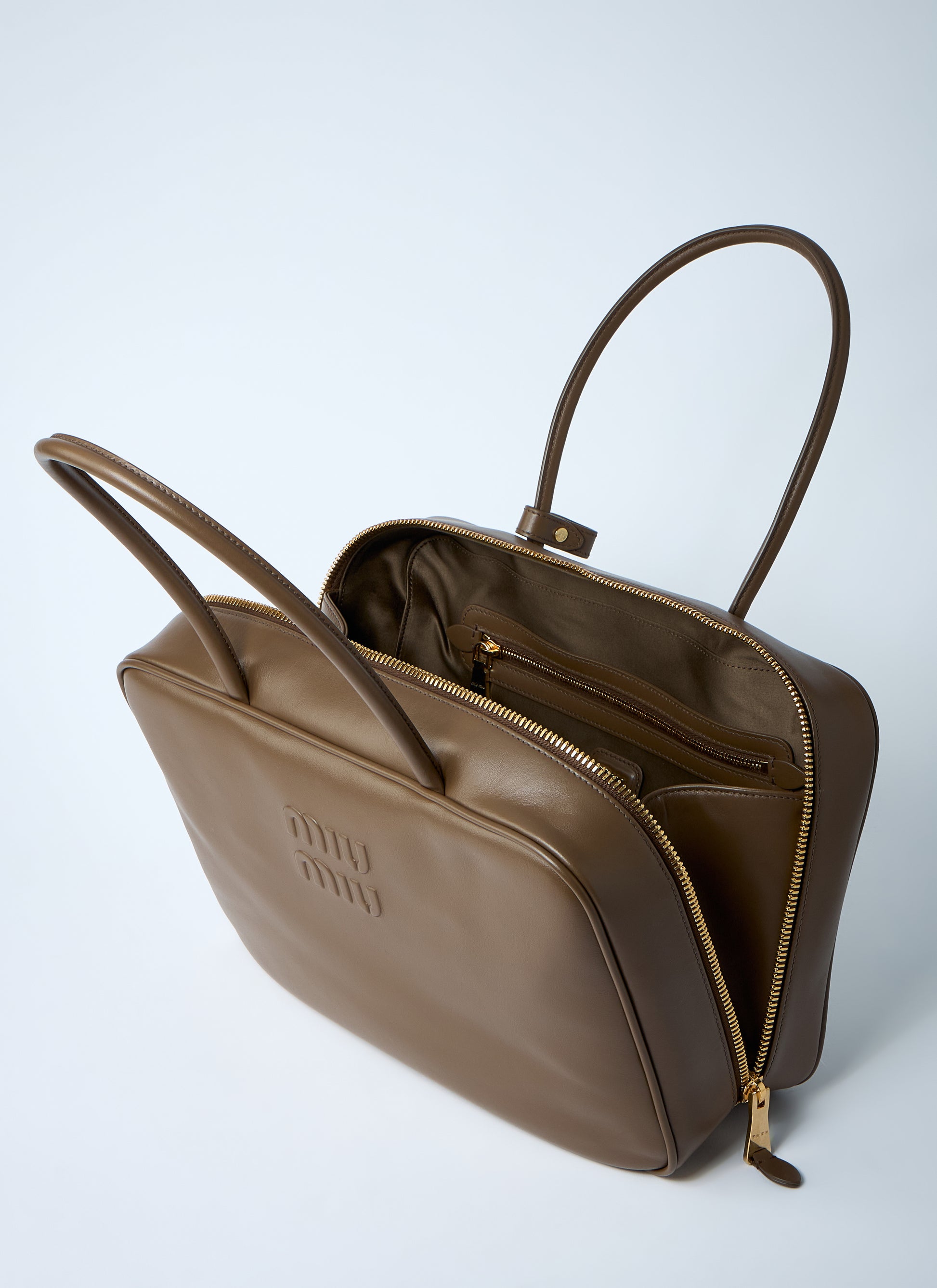 Miu Miu Women Beau Leather Shoulder Bag MIU MIU